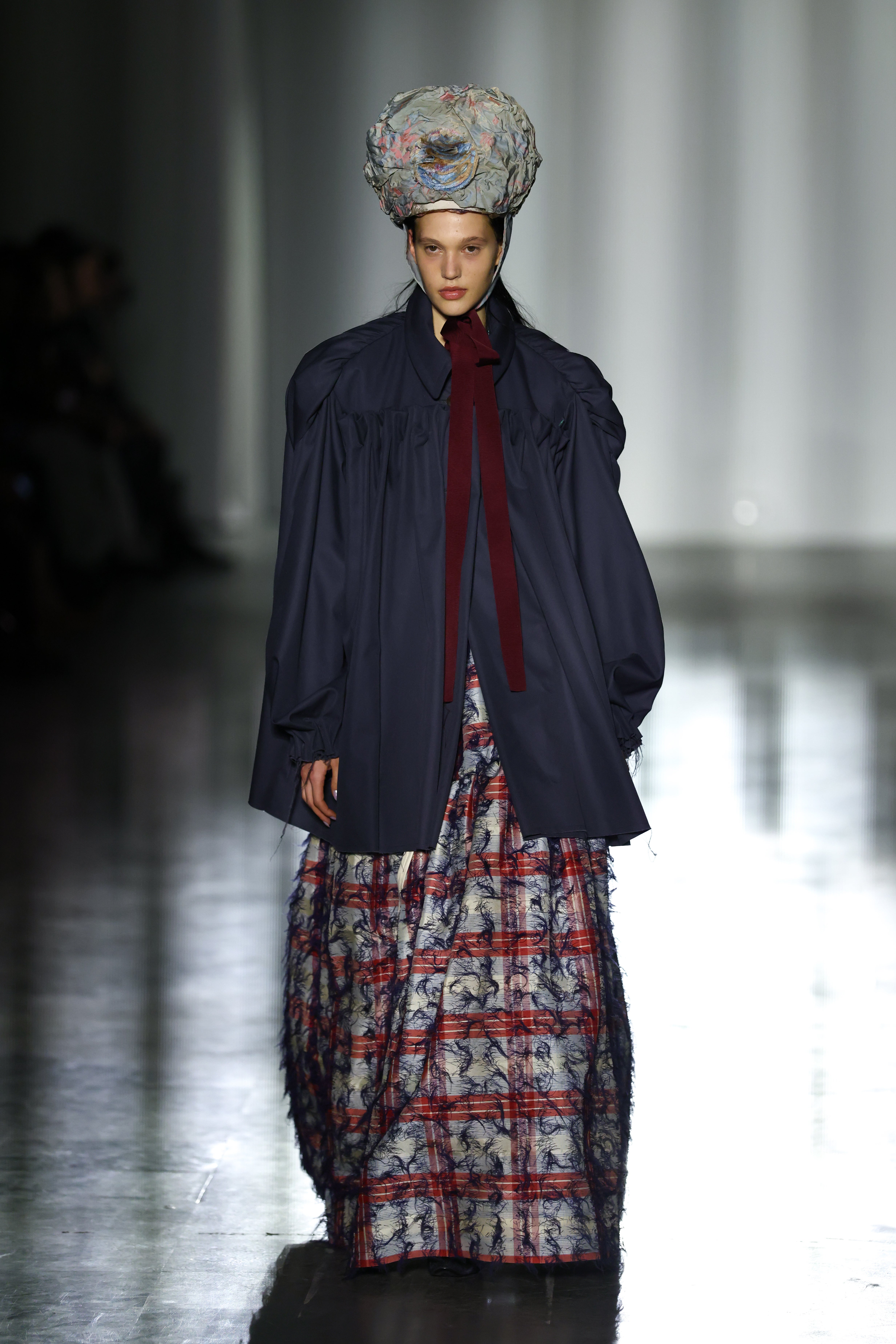 Punkish plaid seems to be dominating the runway (Tom Nicholson/AP)