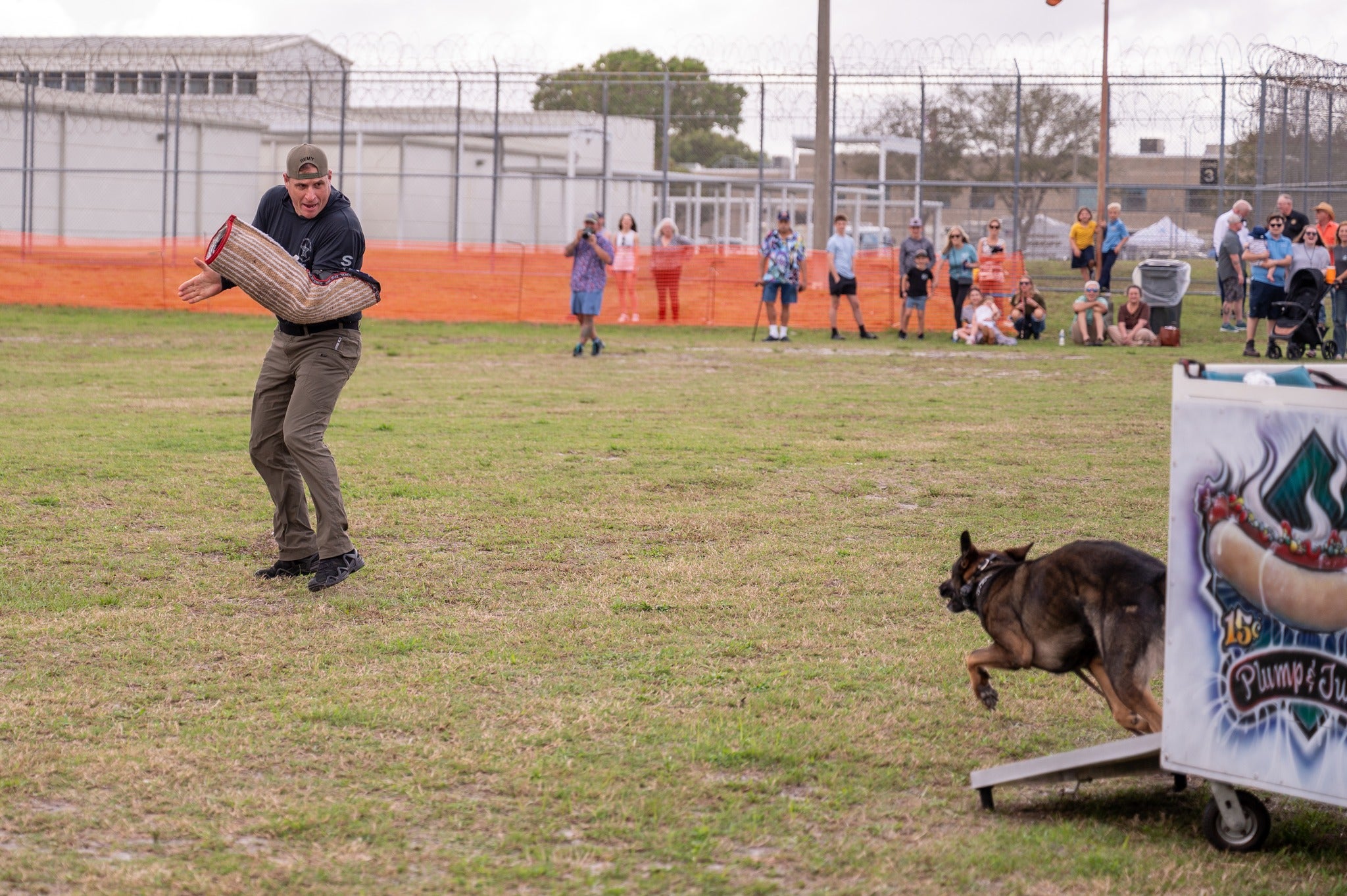 The alleged incident took place at the Indian River County Sheriff's Office's annual barbecue fundraiser on March 4