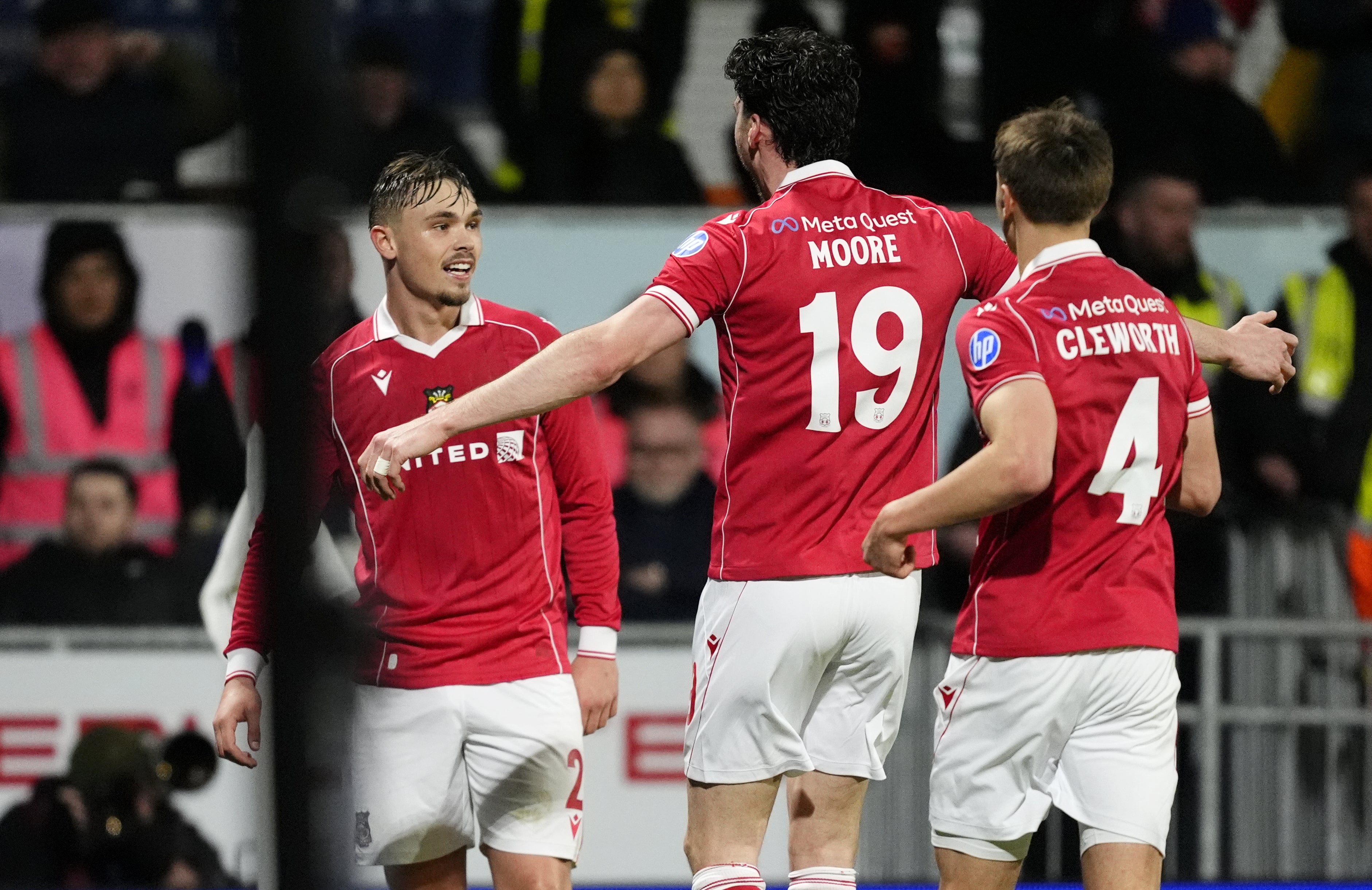 Wrexham were superb but fell just short