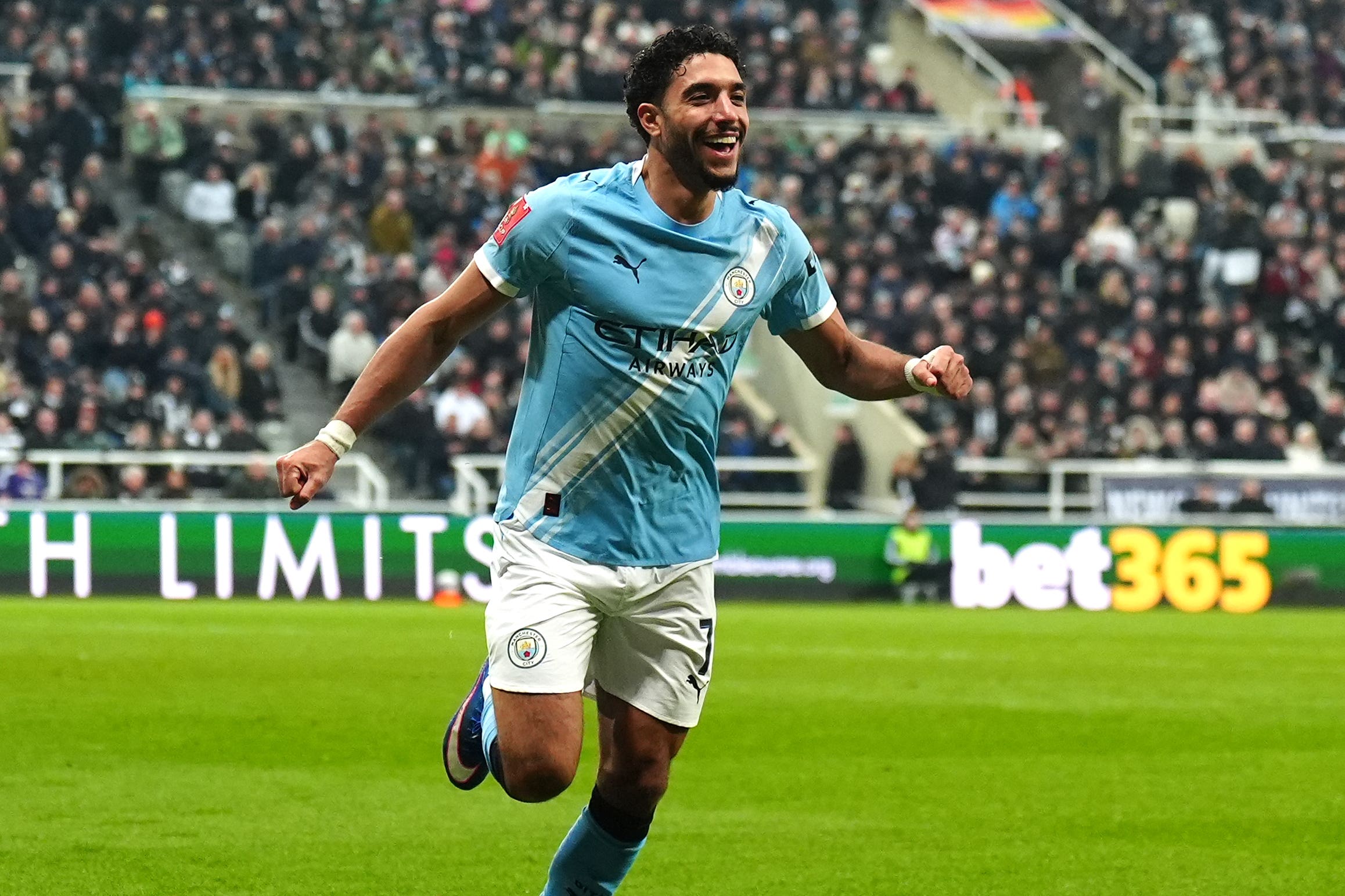 Omar Marmoush scored twice in the impressive win