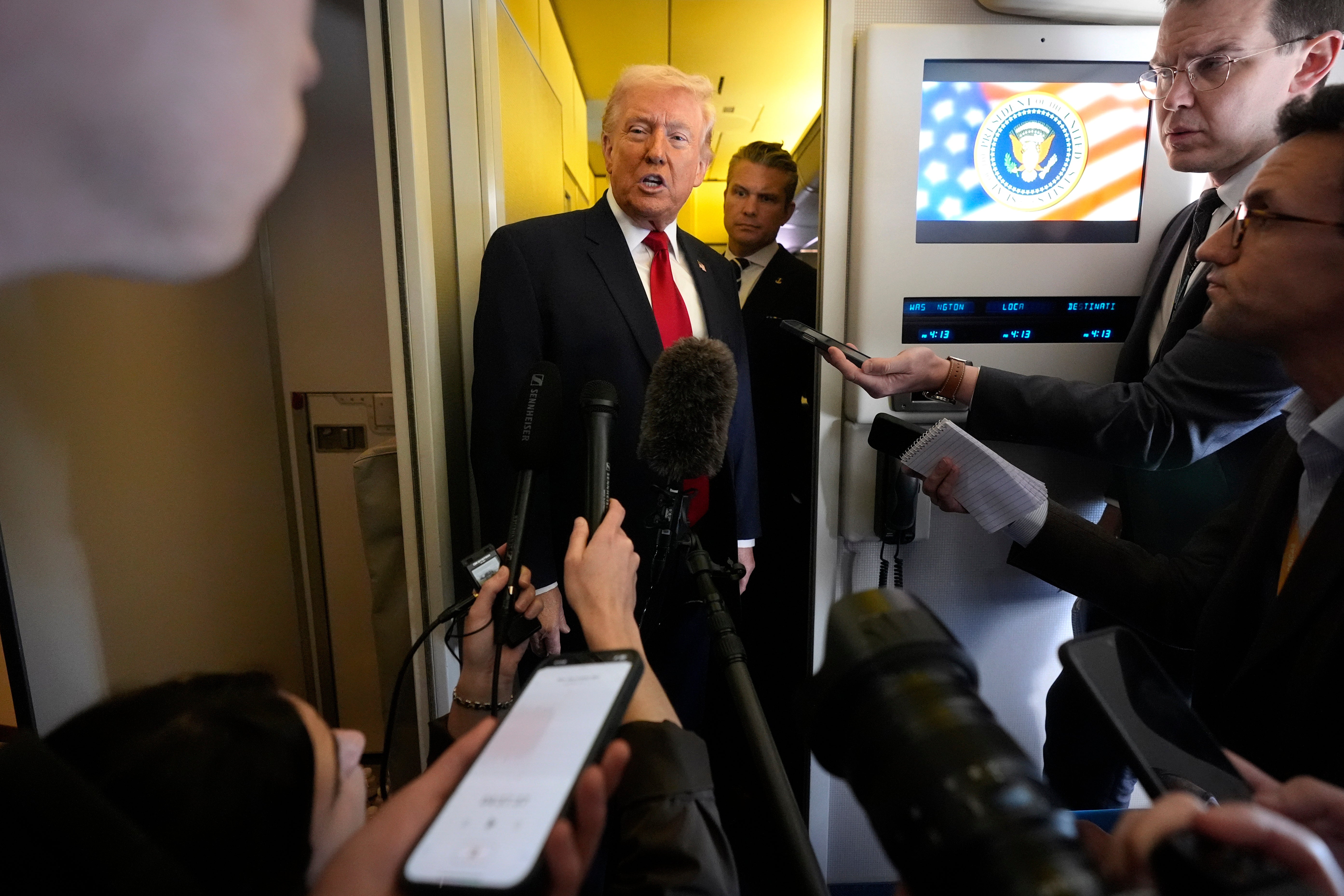 Donald Trump hit the U.Okay.’s Keir Starmer on Saturday for “join[ing] Wars after we've already won!"