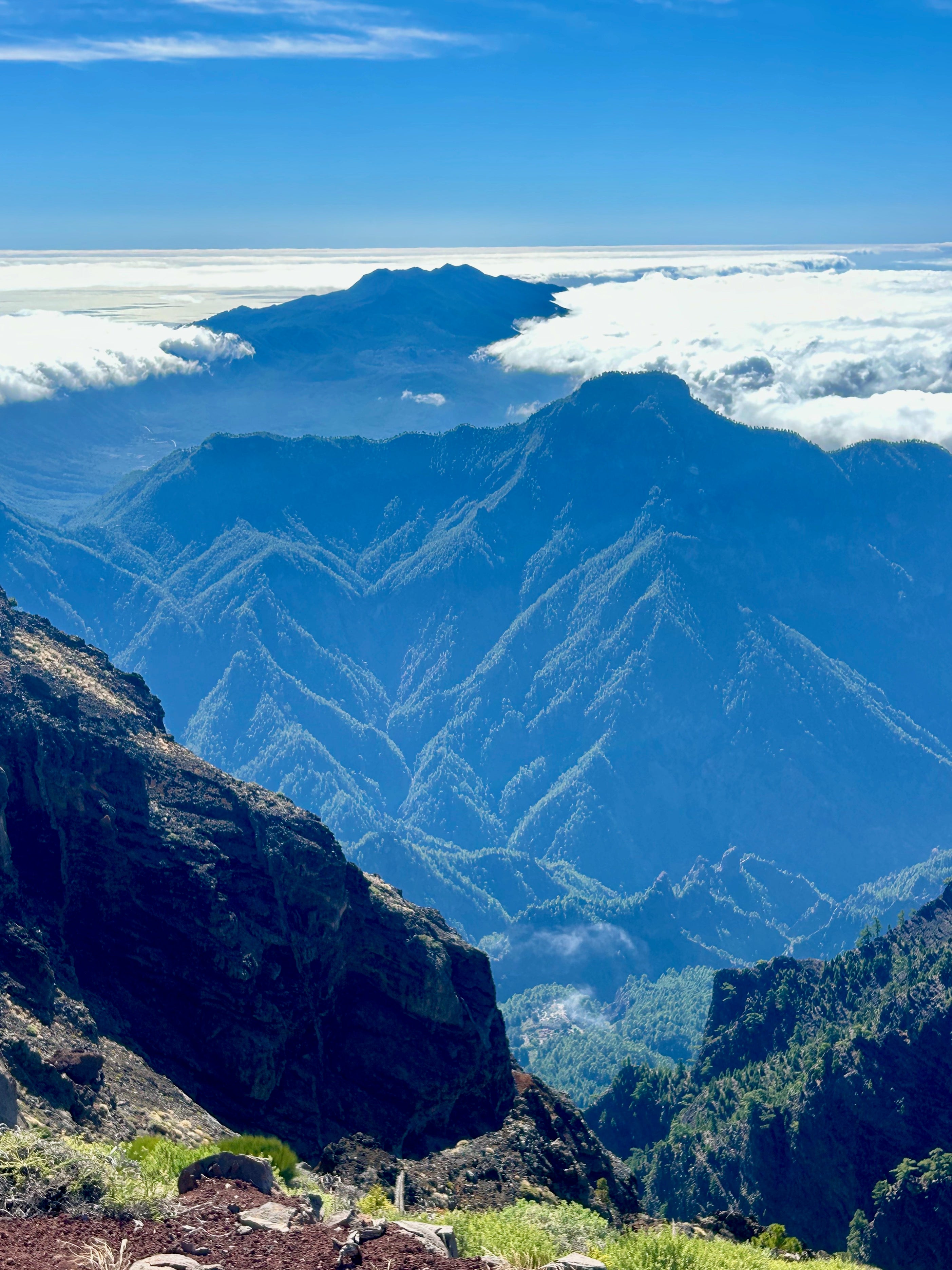 View from Roque de los Muchachos