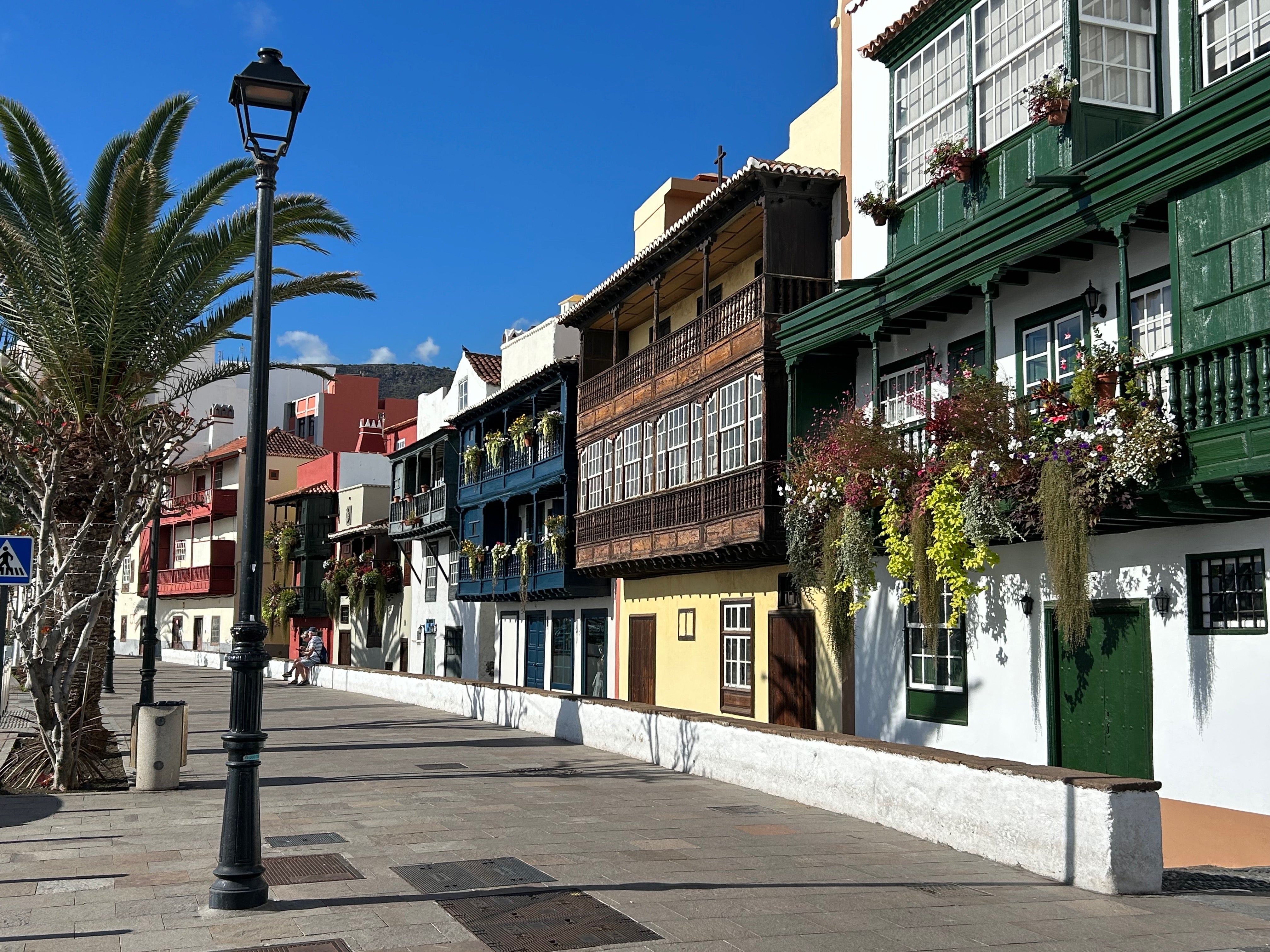 Avenida Marítima in Santa Cruz de la Palma, the island’s historic capital