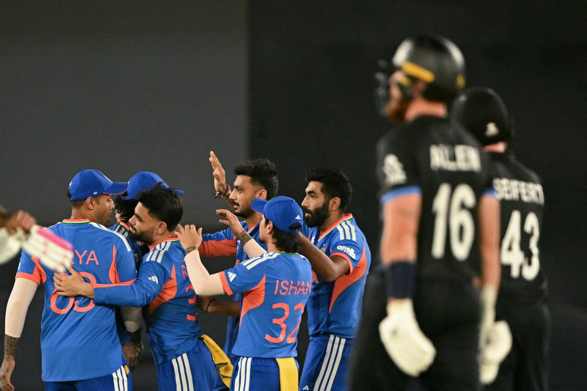 India v New Zealand live: Latest updates from the T20 World Cup final