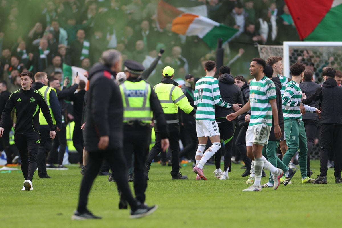 Scottish League Cup: Rangers and Celtic fans clash following dramatic ...
