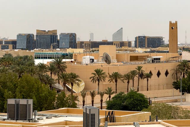 Staff have been told to leave the US embassy in Riyadh ( AFP/Getty )