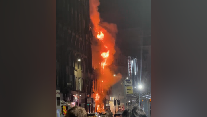 Glasgow fire: Central station closed and trains cancelled as ...