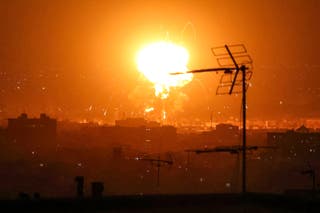 Explosions erupt following strikes in Tehran