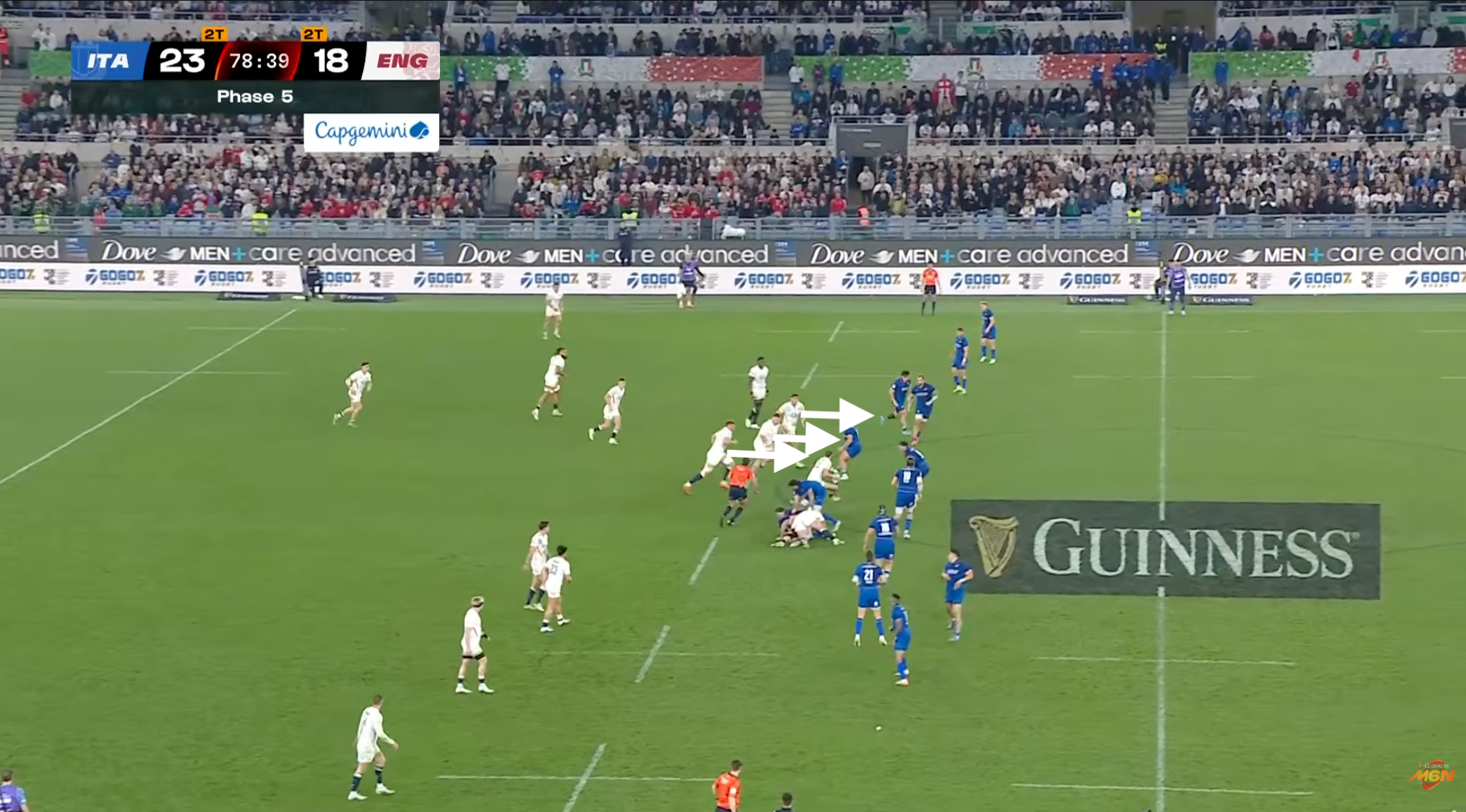 Ollie Chessum is one of three options for Jack van Poortvliet at the line