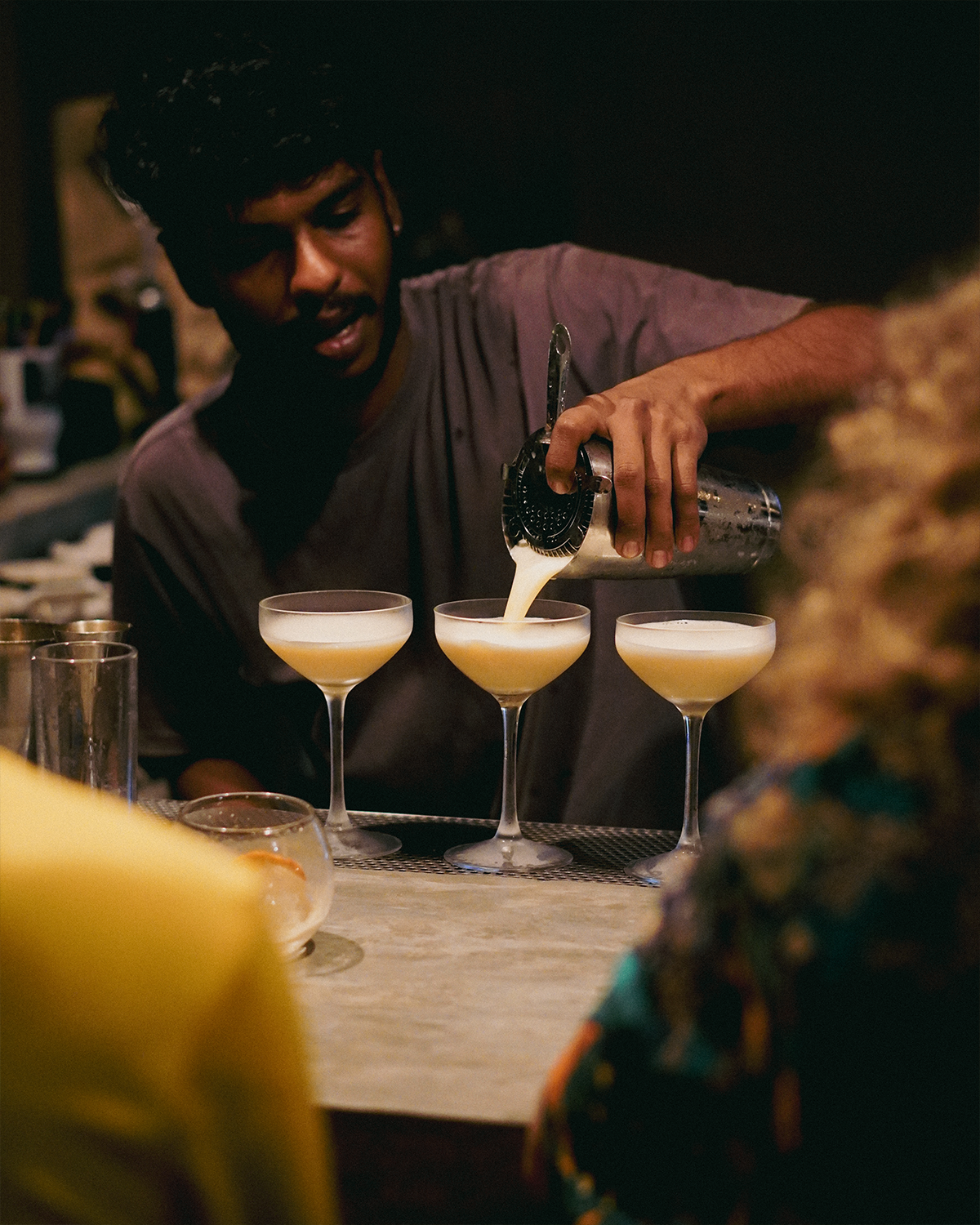 The team at Jungle Kade mix up some of the island’s best cocktails
