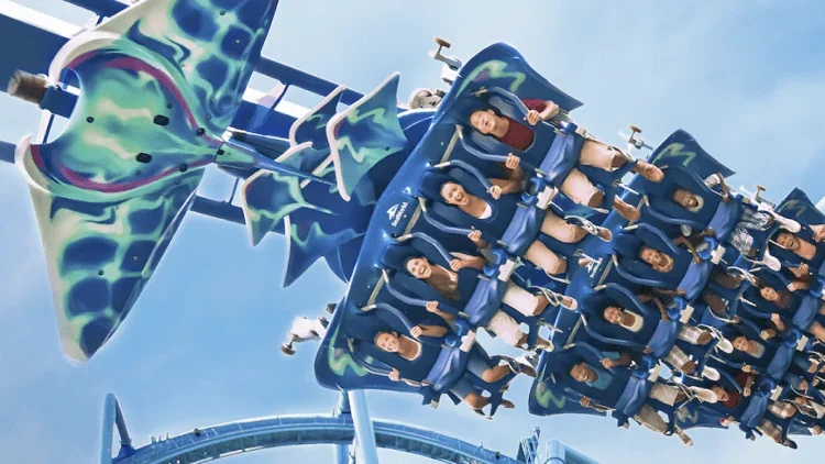 The Manta is described as a ‘thrill seeking’ roller coaster