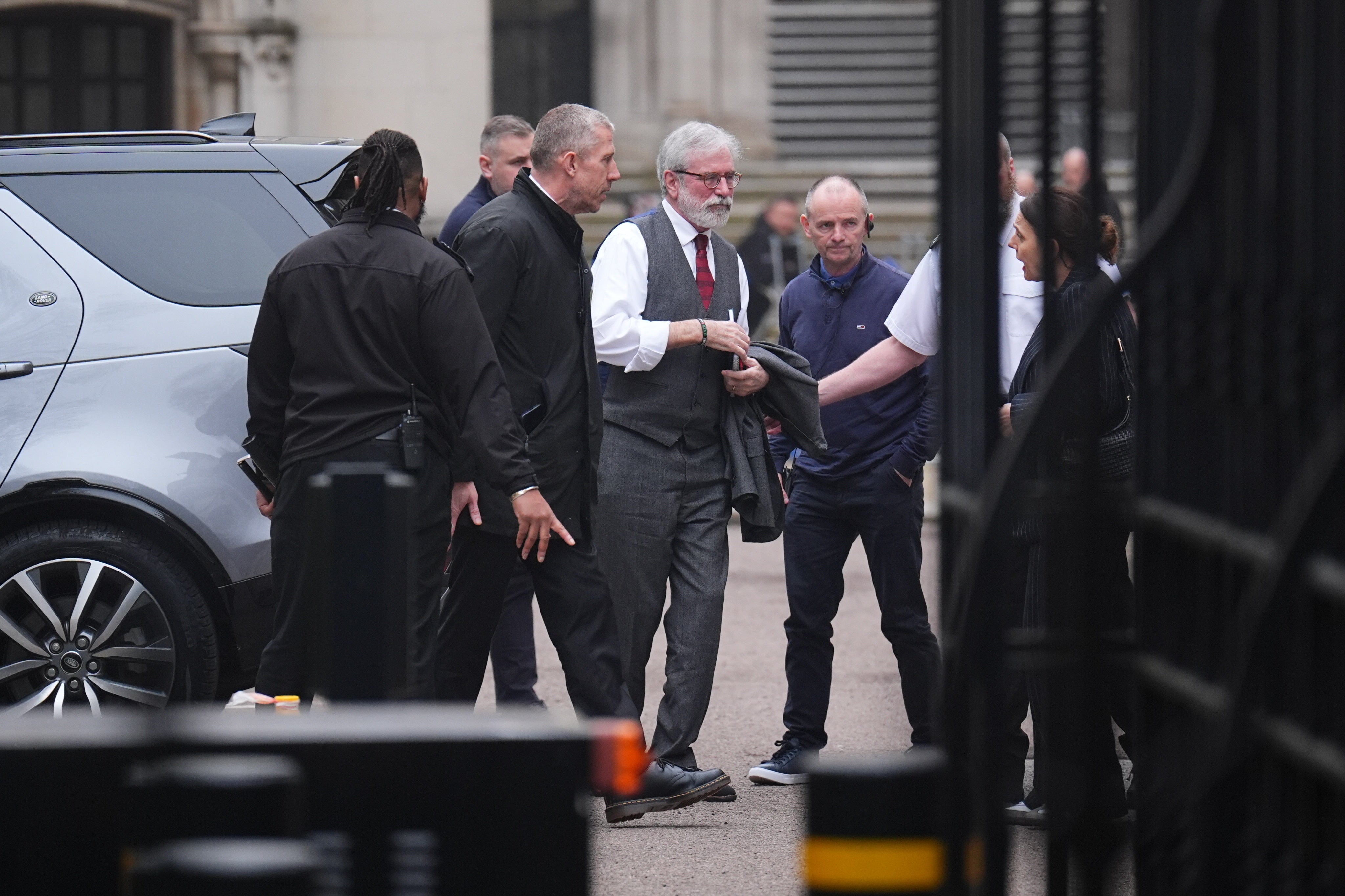 Former Sinn Fein president Gerry Adams appears at the Royal Courts of Justice (James Manning/PA)