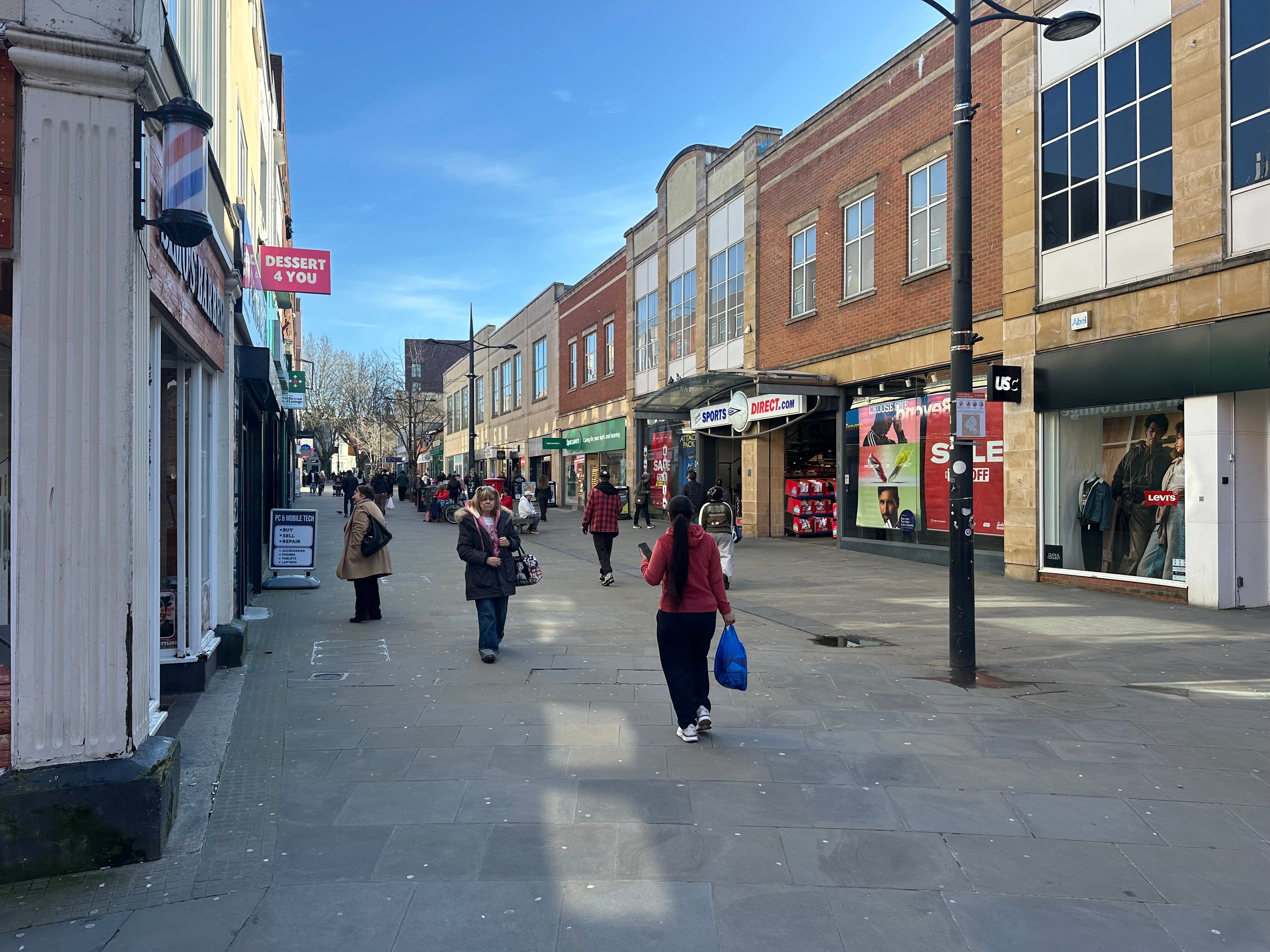 Swindon town centre was impacted by the closure of Debenhams, House of Fraser and Marks and Spencer
