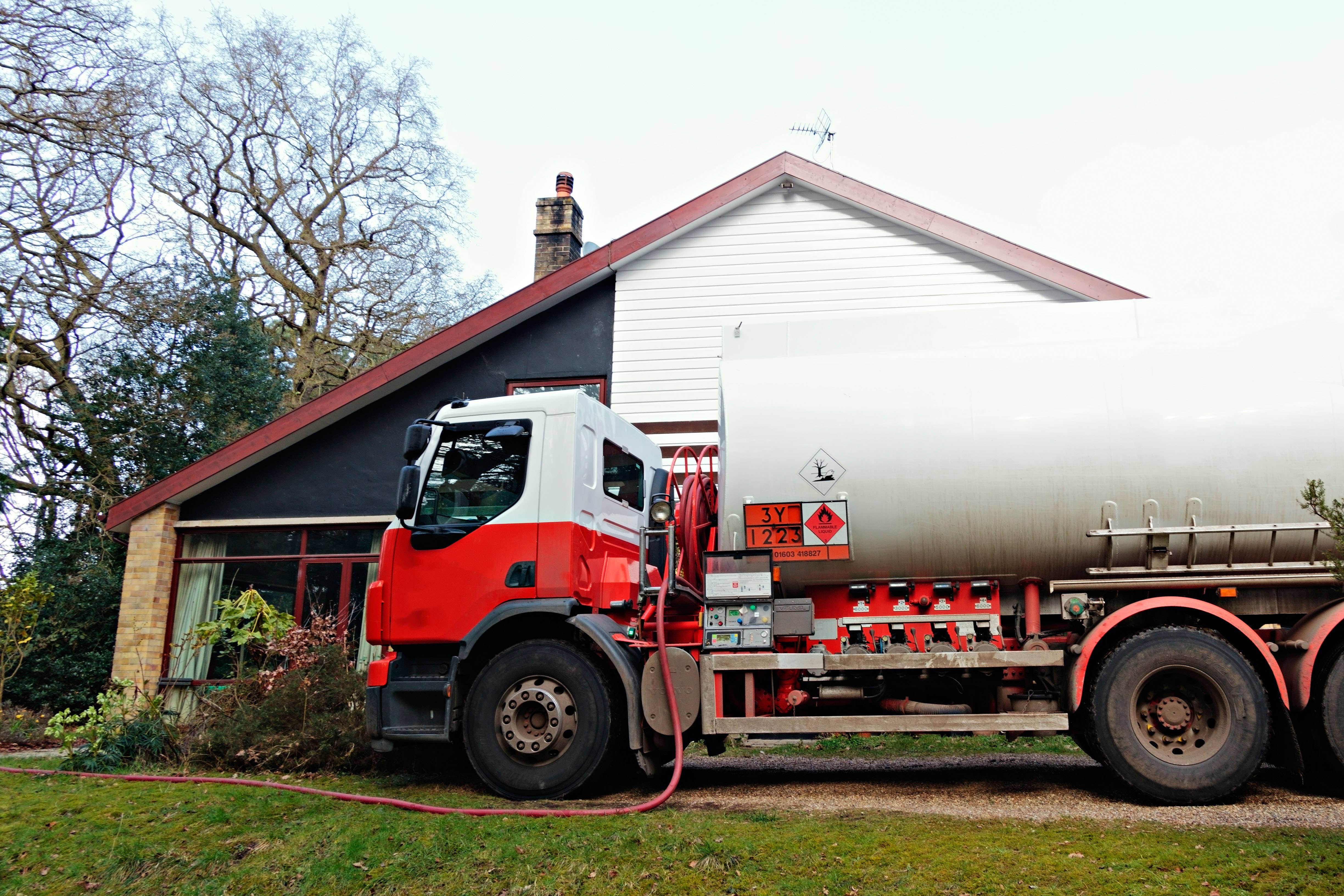 Home heating oil is used by around 1.5 million households in the UK (Alamy/PA)