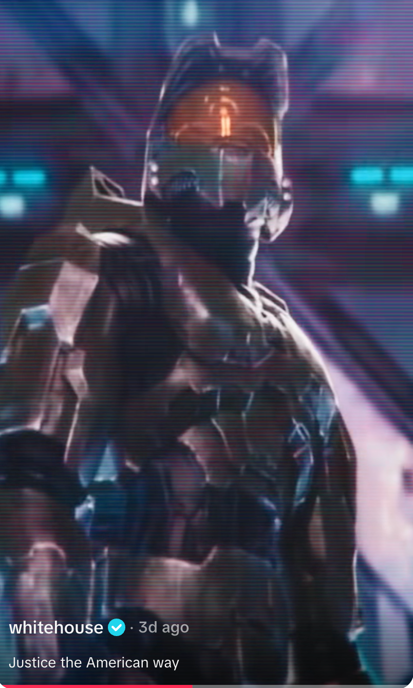 Voice actor Steve Downes demanded the White House take down the video, which featured a clip of his character Master Chief, as well as his voice