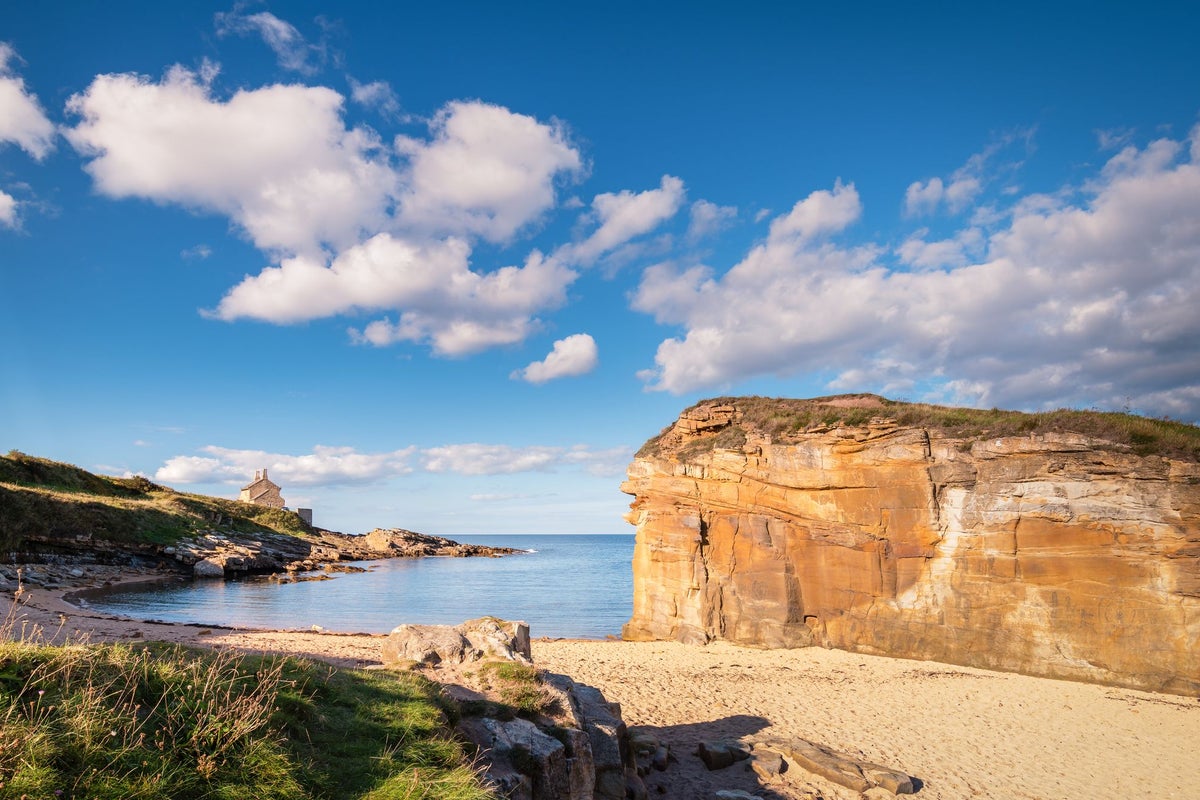 My perfect Mother’s Day: Exploring the Northumberland Coast Path and a world-famous bookshop