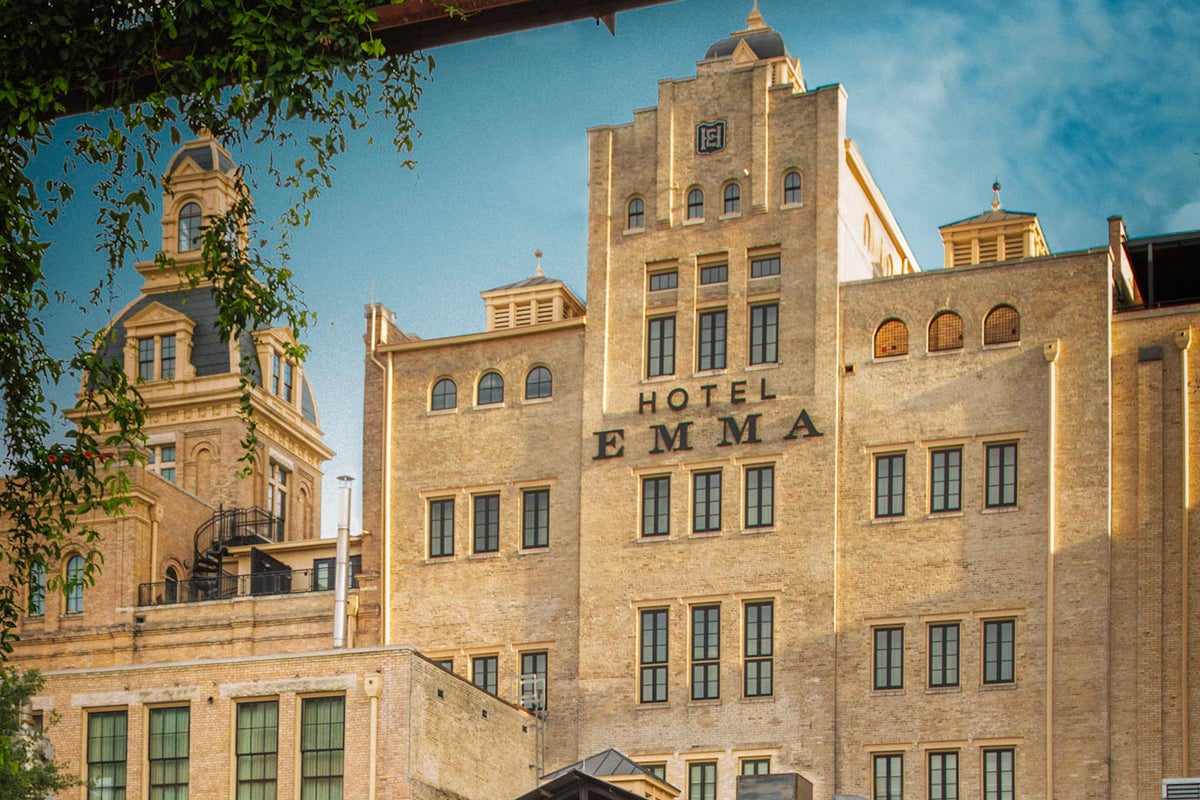 I stayed in a restored 19th-century brewery in San Antonio, Texas