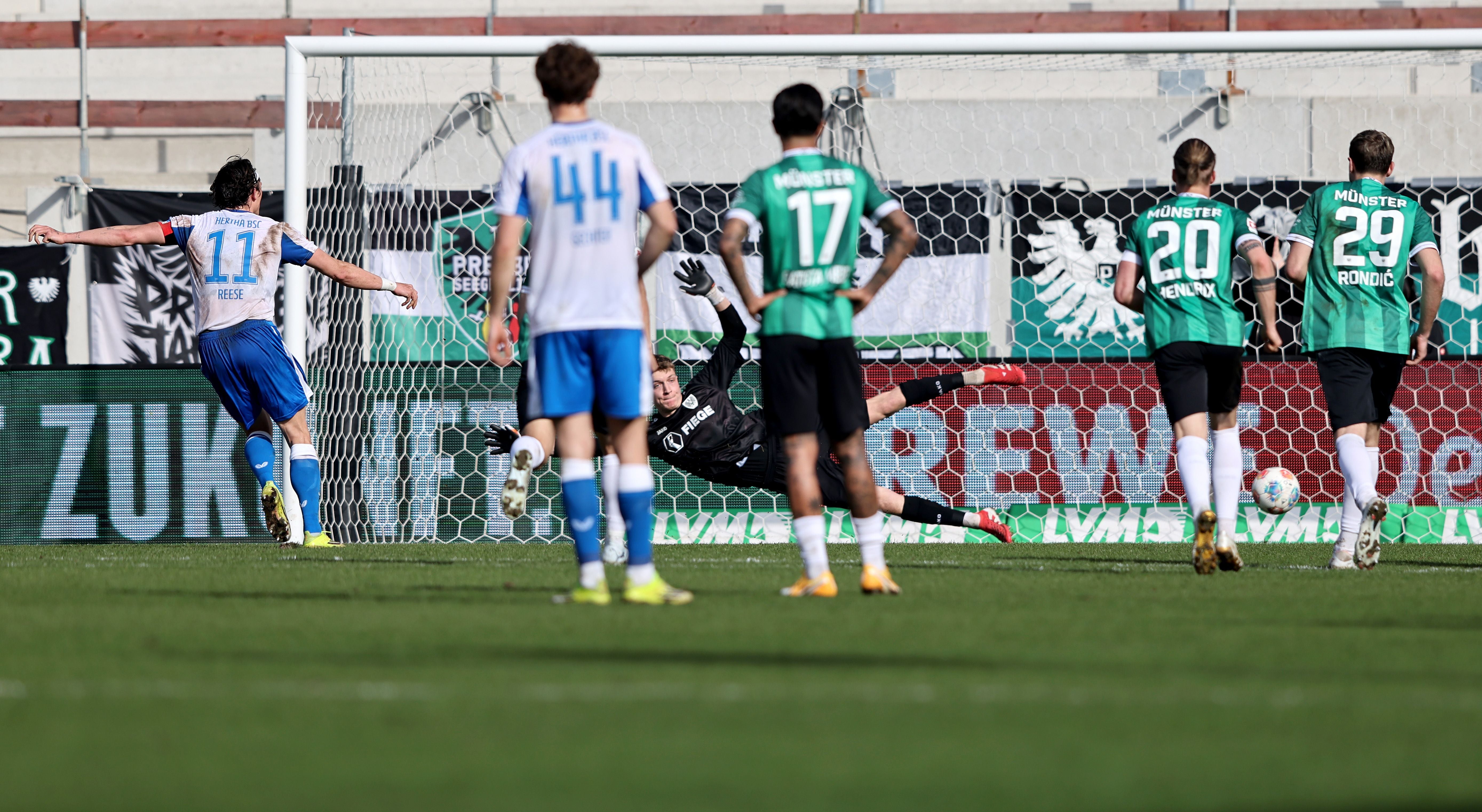 The penalty was eventually awarded and scored