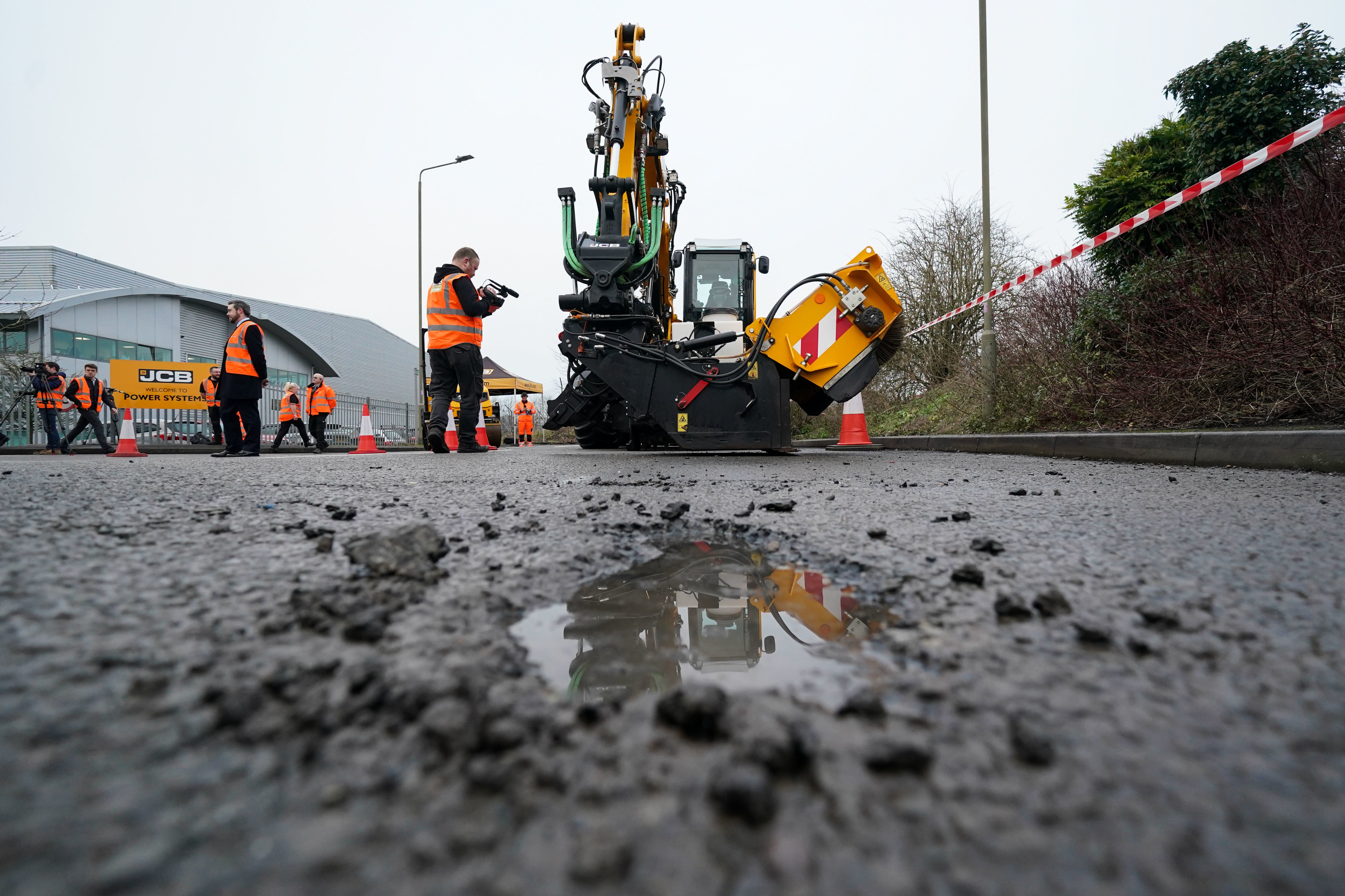 AA president Edmund King said ‘more need to be done’ to fix the pothole crisis (Jacob King/PA)
