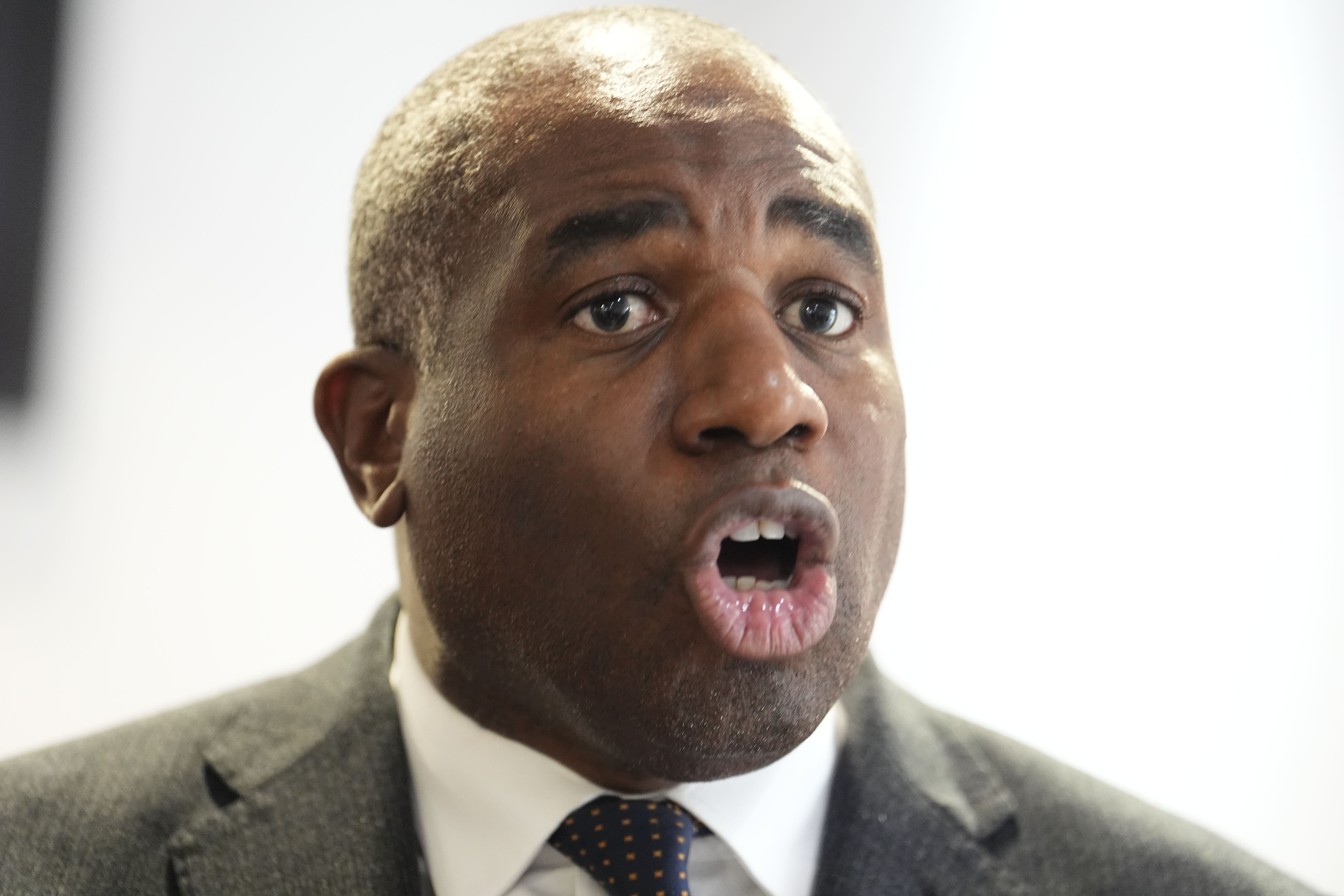 Deputy Prime Minister and Justice Secretary David Lammy