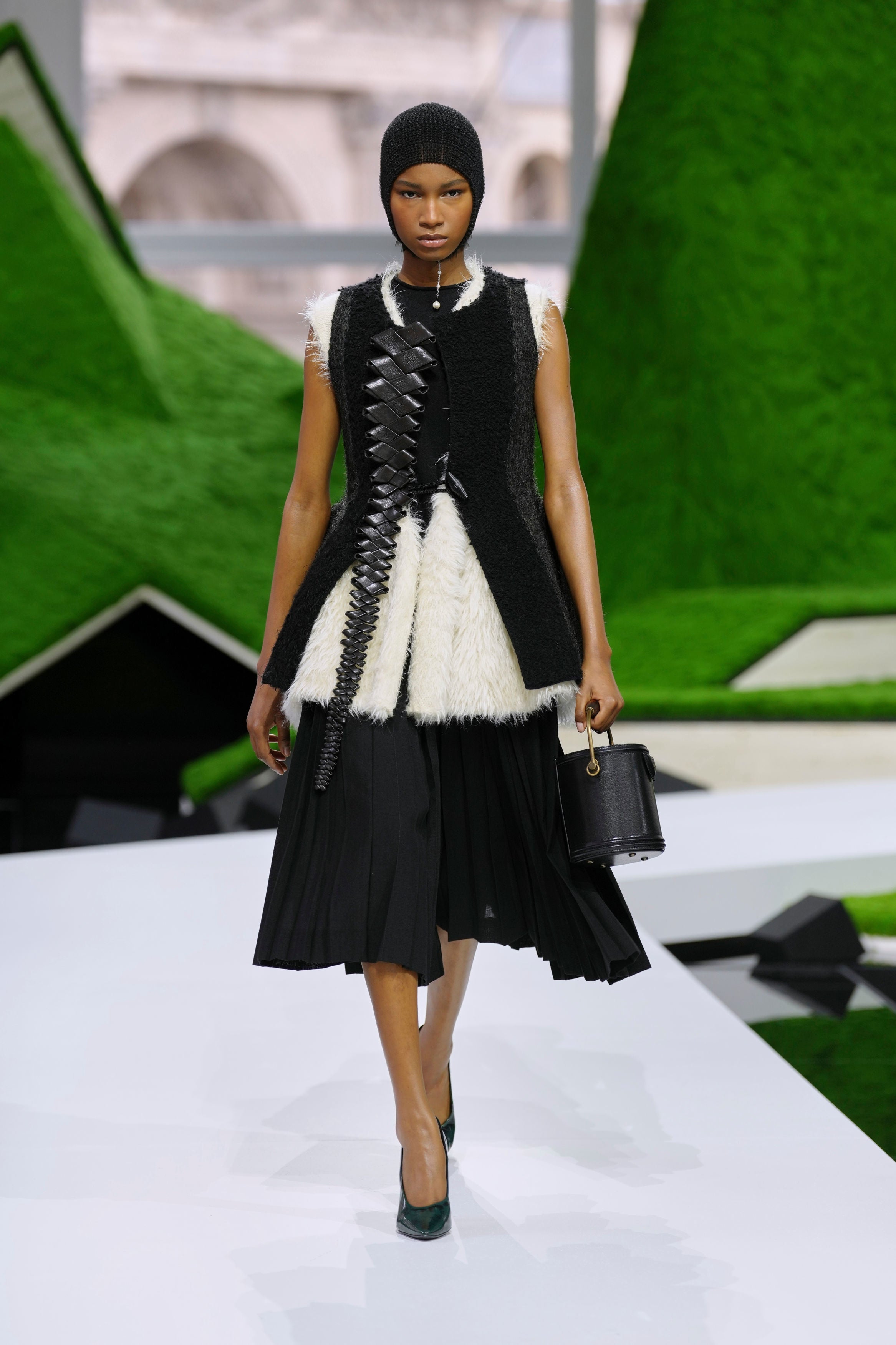 Louis Vuitton, Miu Miu close Paris Fashion Week with competing