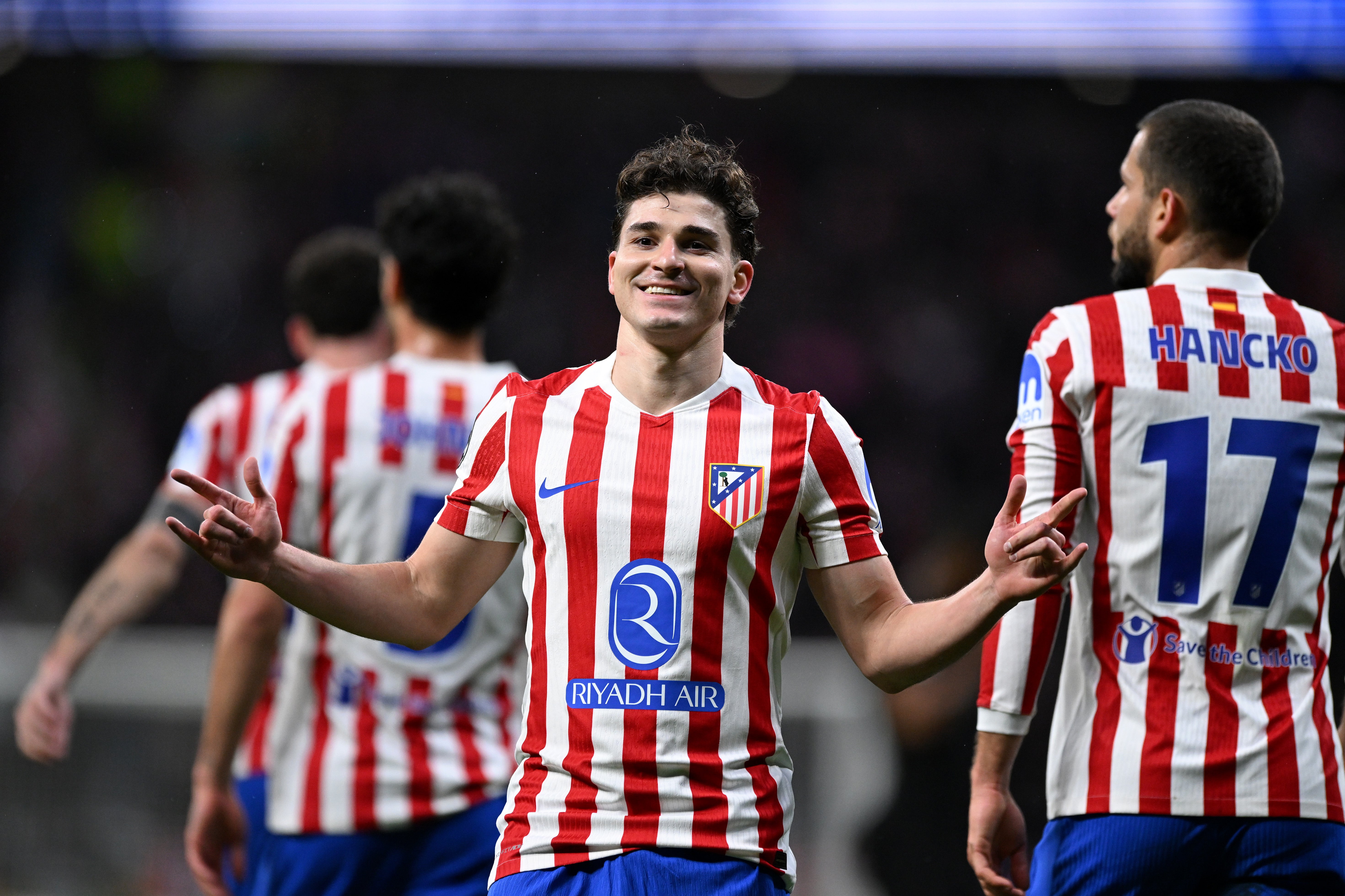 Julian Alvarez scored twice as Atletico ran rampant