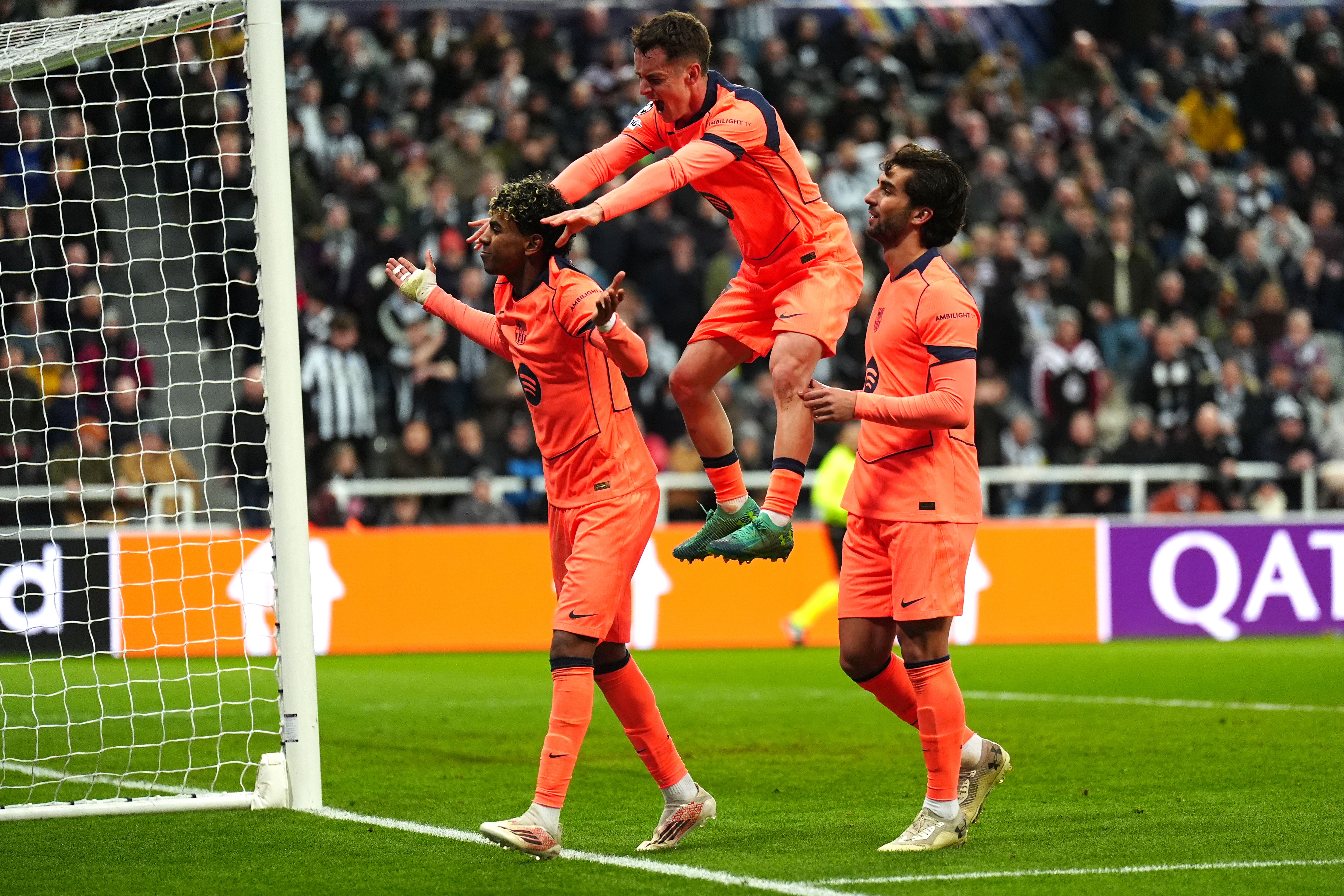 Barcelona’s Lamine Yamal came through with a late penalty