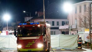 Switzerland Fire Postal Bus