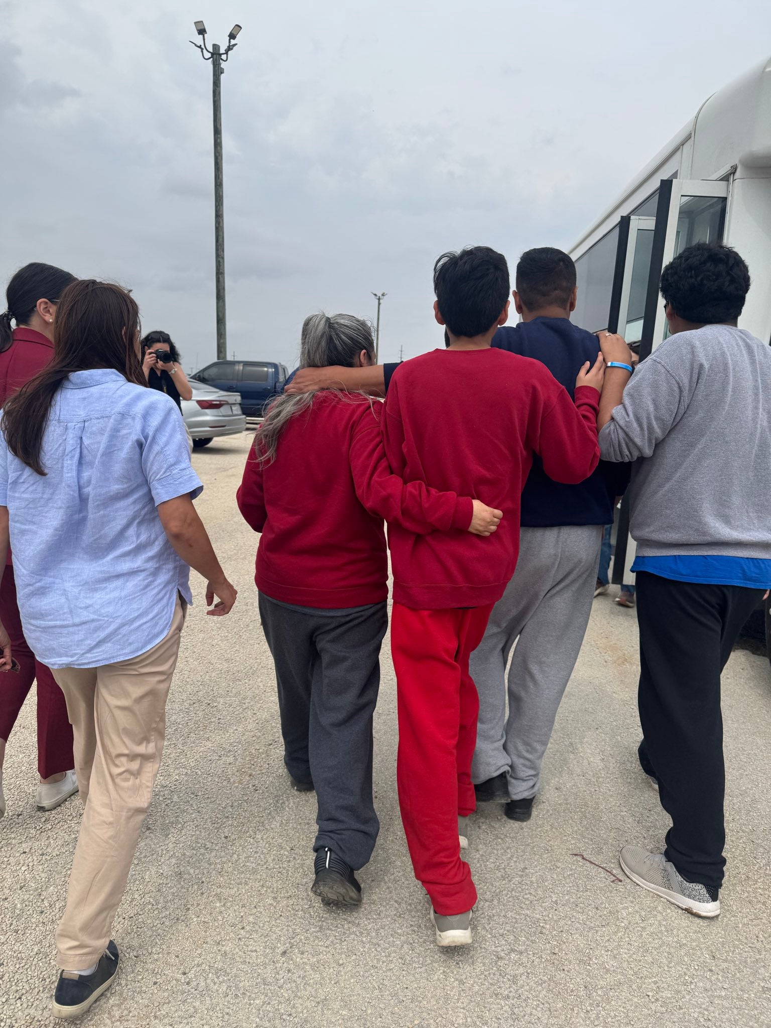 DHS says the family entered the U.S. illegally in 2023, but the family says they were seeking asylum