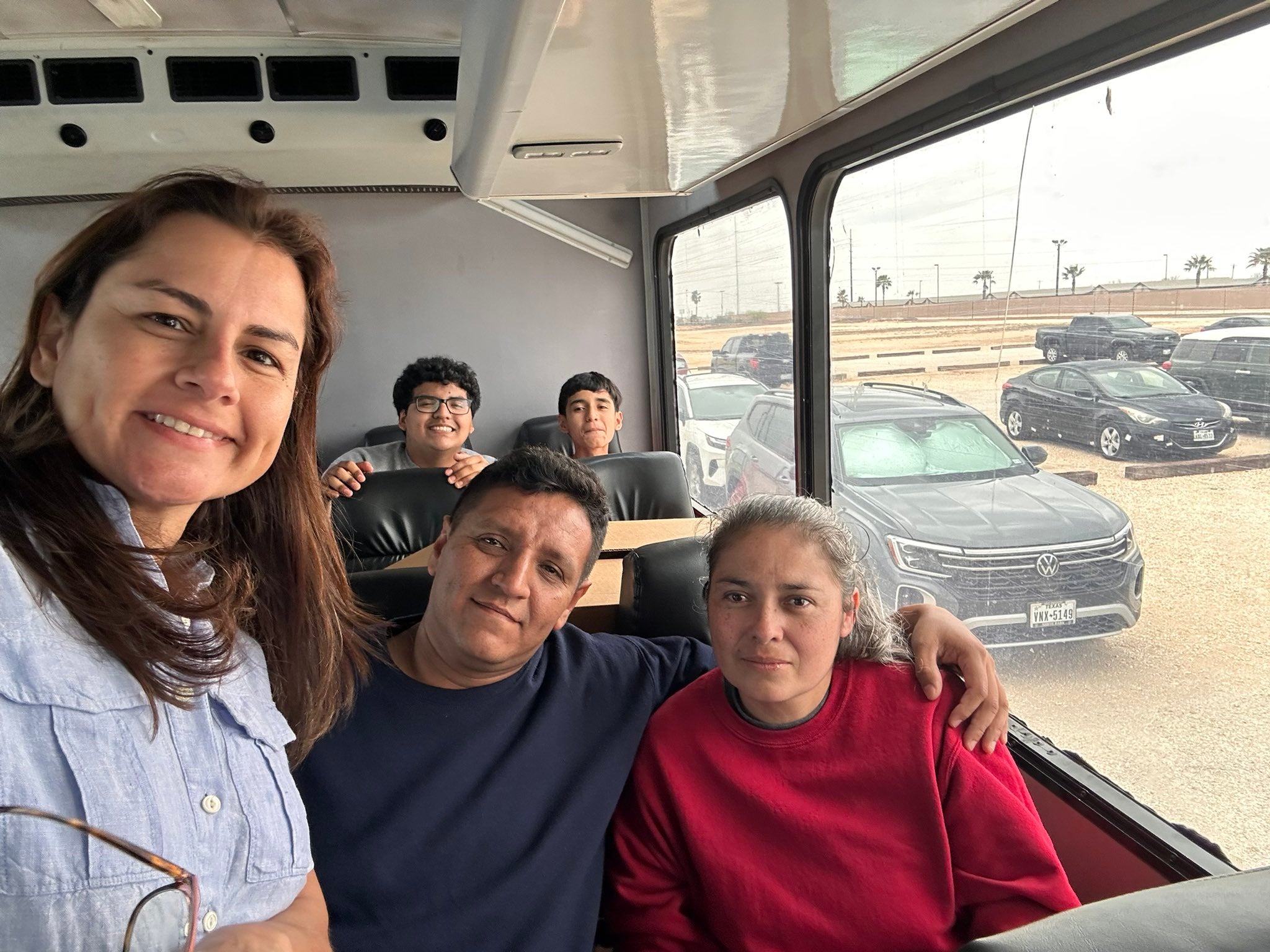 Caleb Gámez-Cuéllar, 14, who performed in Washington over the summer, was released from a detention center in Dilley Monday with his family. His 18-year-old brother, Antonio Gámez-Cuéllar, another mariachi musician, was released from a facility for adults in Raymondville