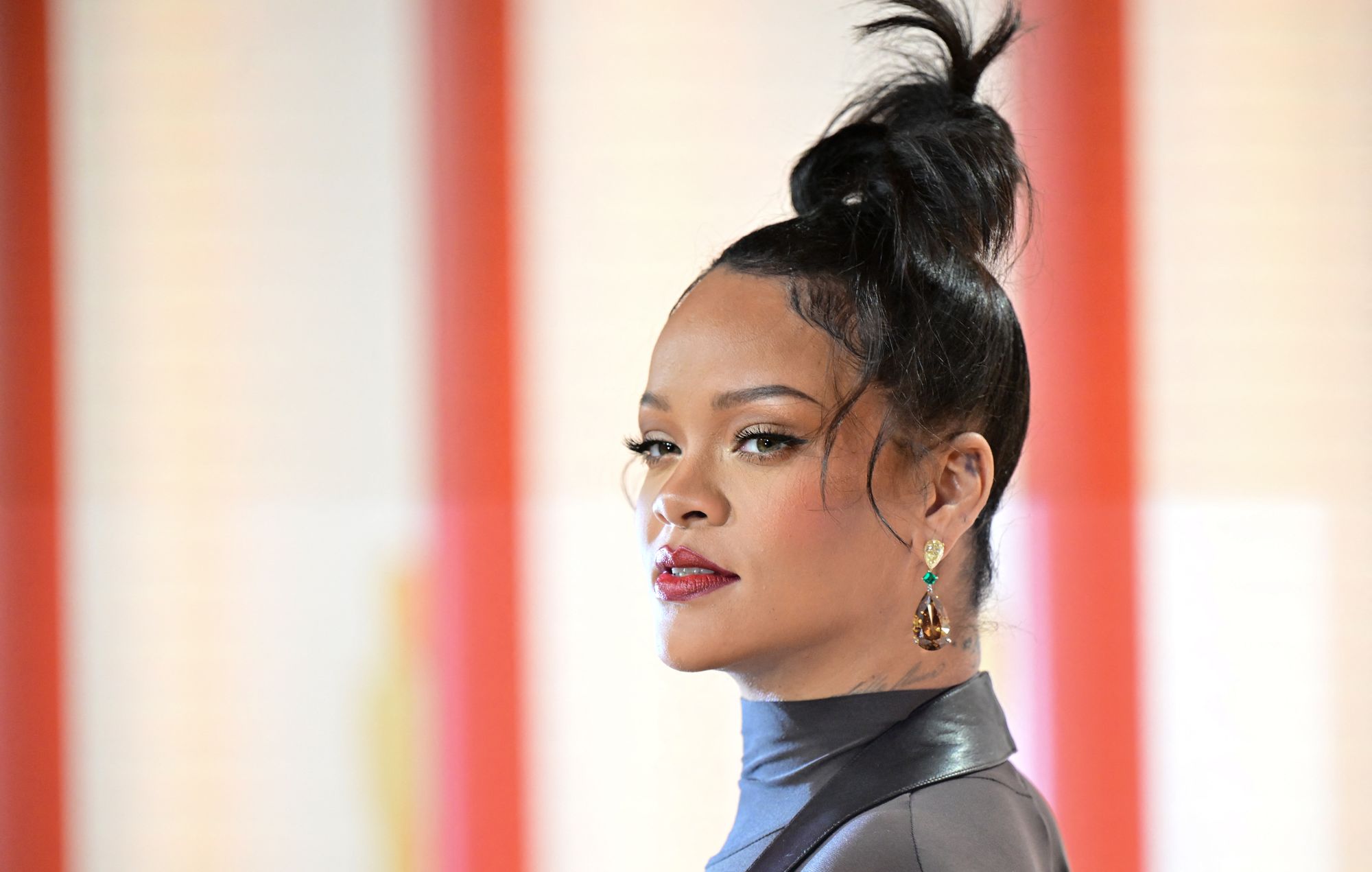 The district attorney would not say where any of the bullets landed, discuss a motive or describe any connection between the suspect and Rihanna