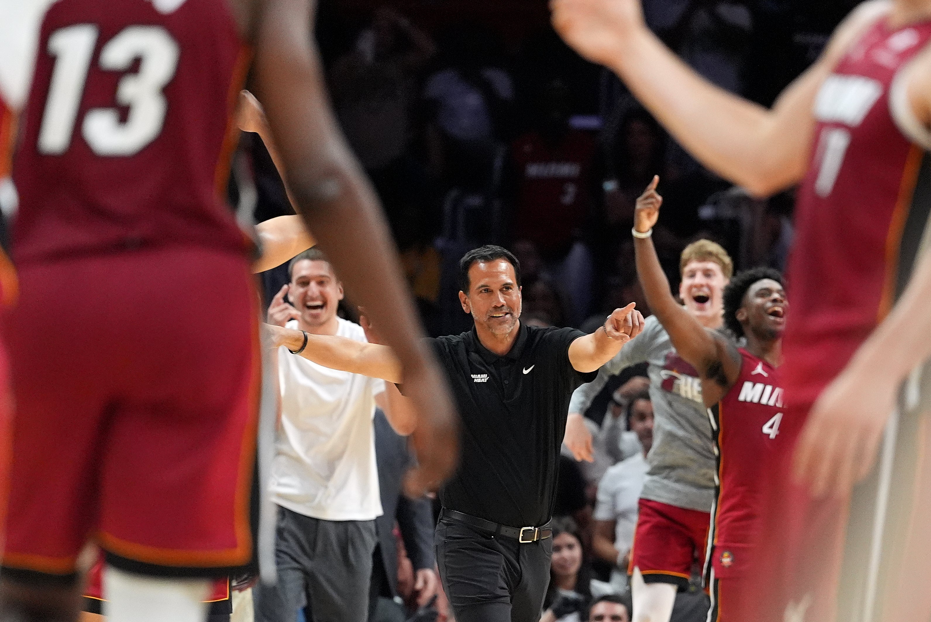 Wizards Heat Basketball