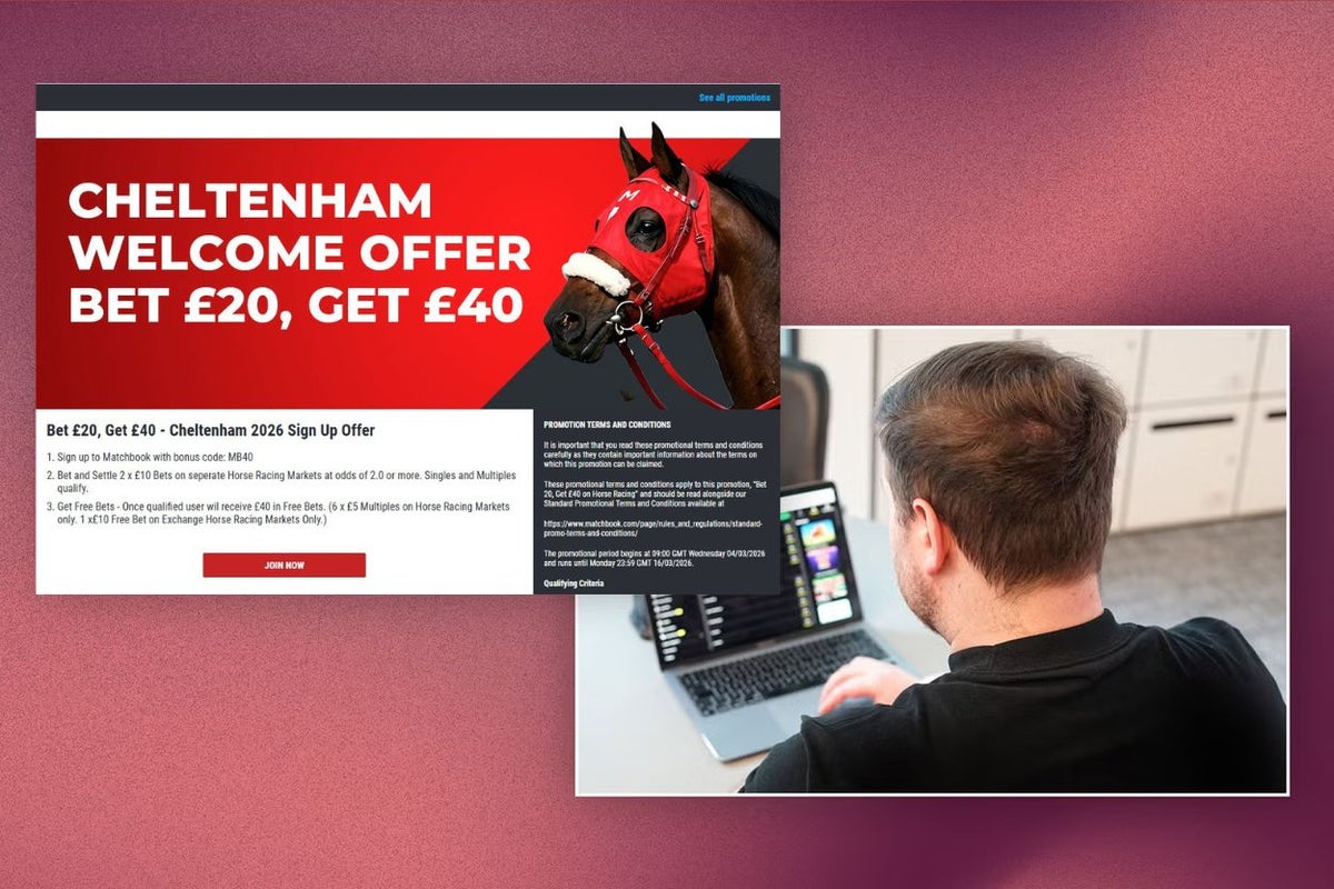 Matchbook Cheltenham sign up offers: £40 bonus for Cheltenham 2026 Matchbook Cheltenham sign up offers: £40 bonus for Cheltenham 2026