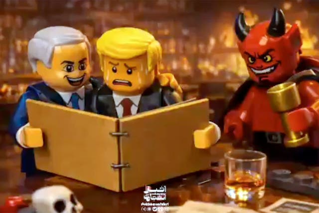 <p>Irán ha provocado al presidente Donald Trump publicando un video propagandístico generado por IA que se burla del escándalo de los archivos de Jeffrey Epstein que ha generado inquietud entre los miembros de su Administración</p>