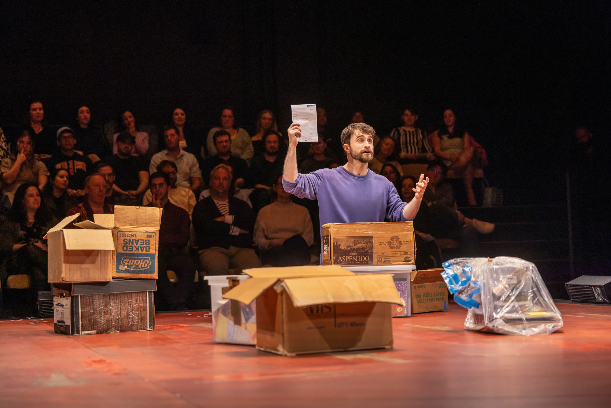 Daniel Radcliffe stars in 'Every Brilliant Thing' on Broadway