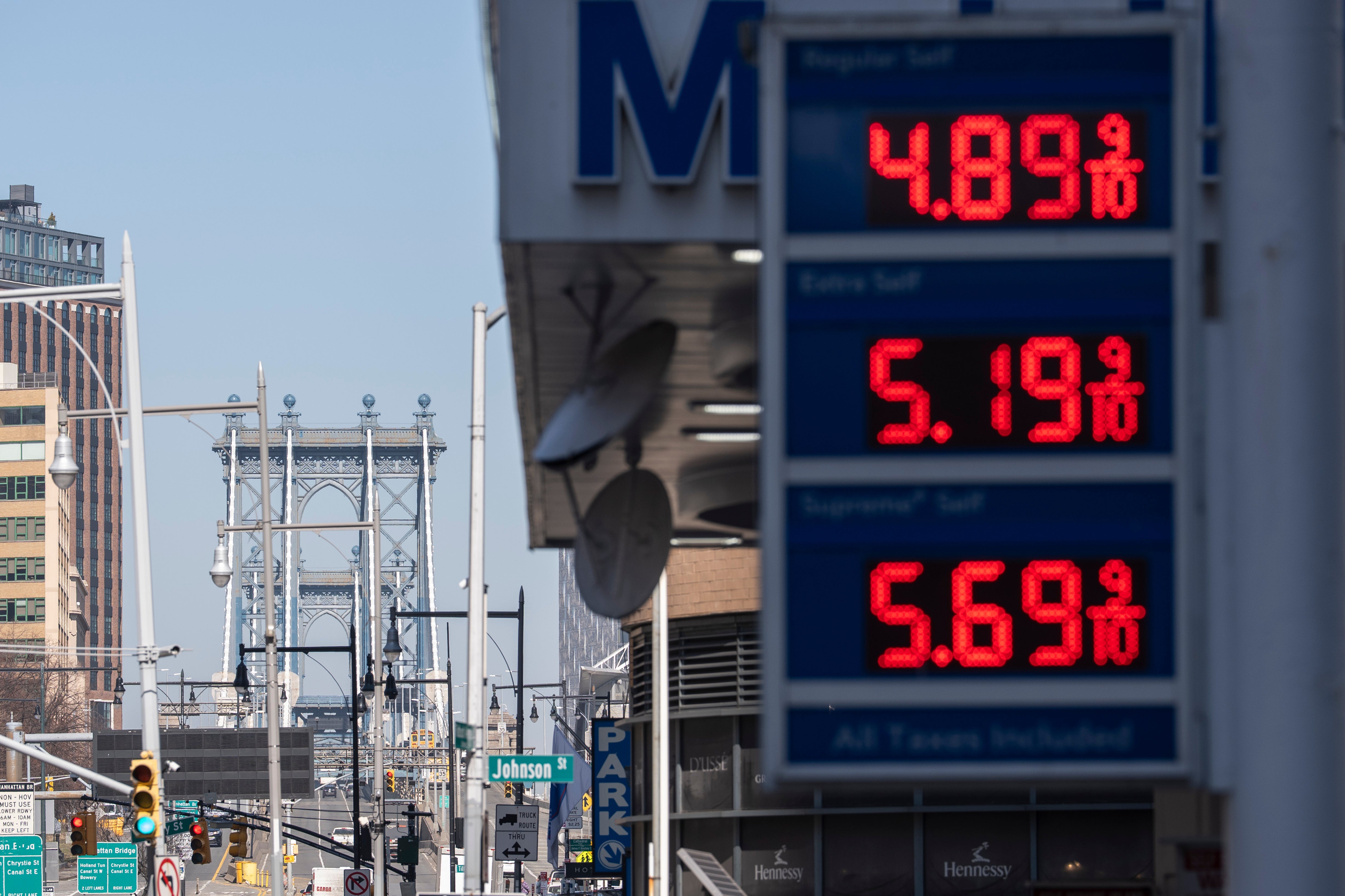 Oil and gas prices have skyrocketed in recent weeks, with the national average cost of a gallon of gas standing at $3.79 on Tuesday, according to AAA