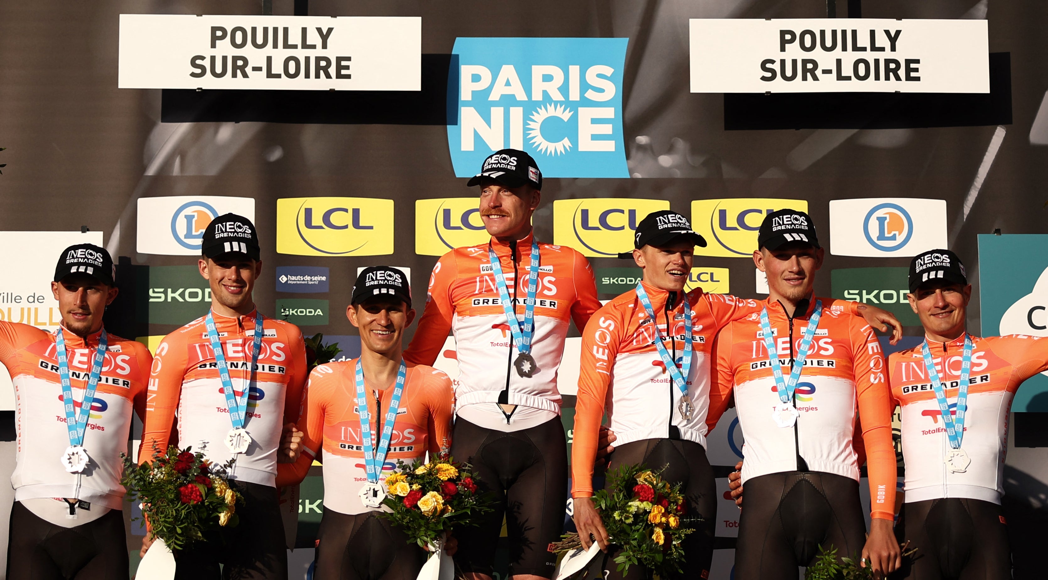 <p>Ineos Grenadiers are bidding to reach cycling's top table once more</p>