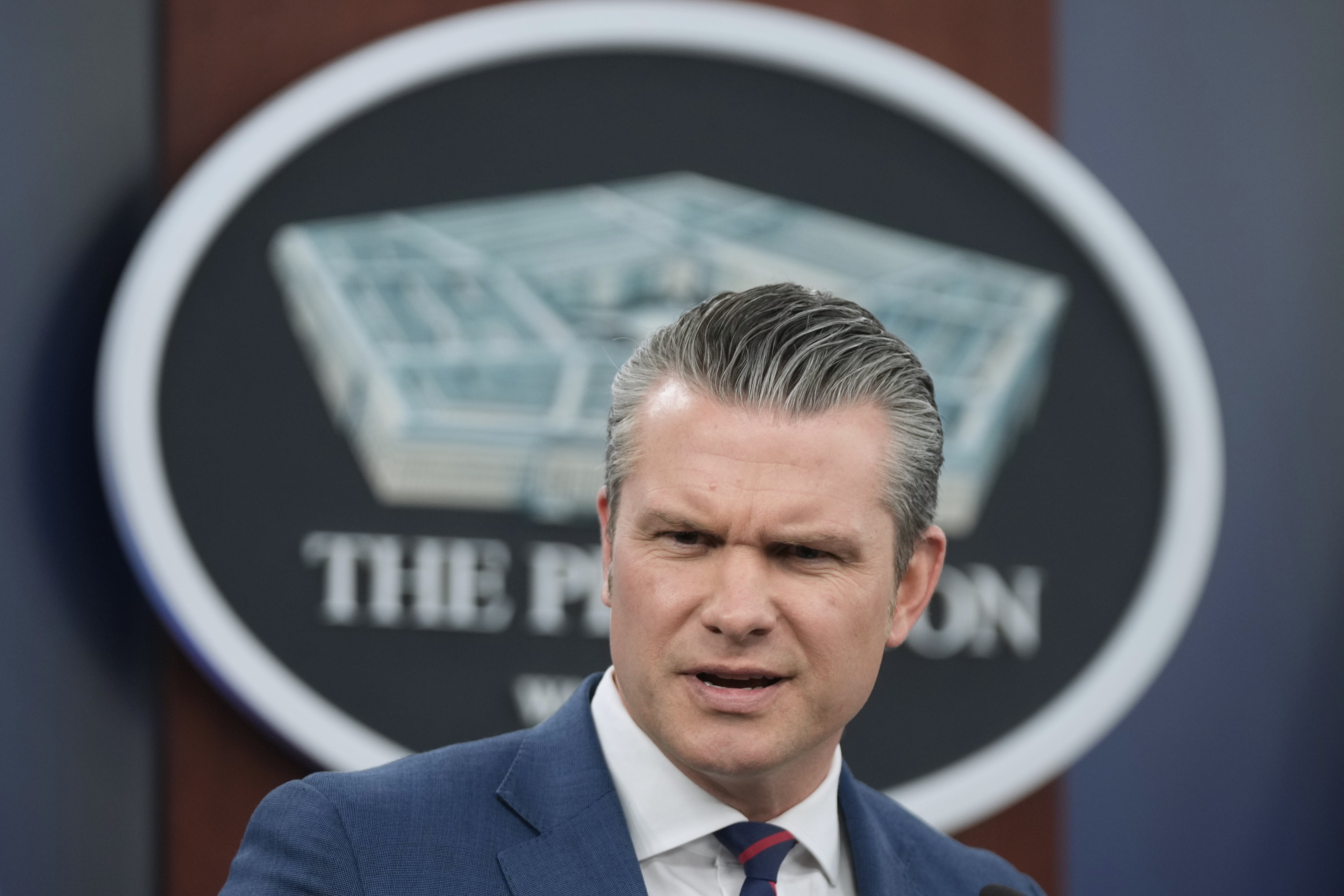 Hegseth’s staff reportedly thought the pictures from the March 2 press conference were ‘unflattering’