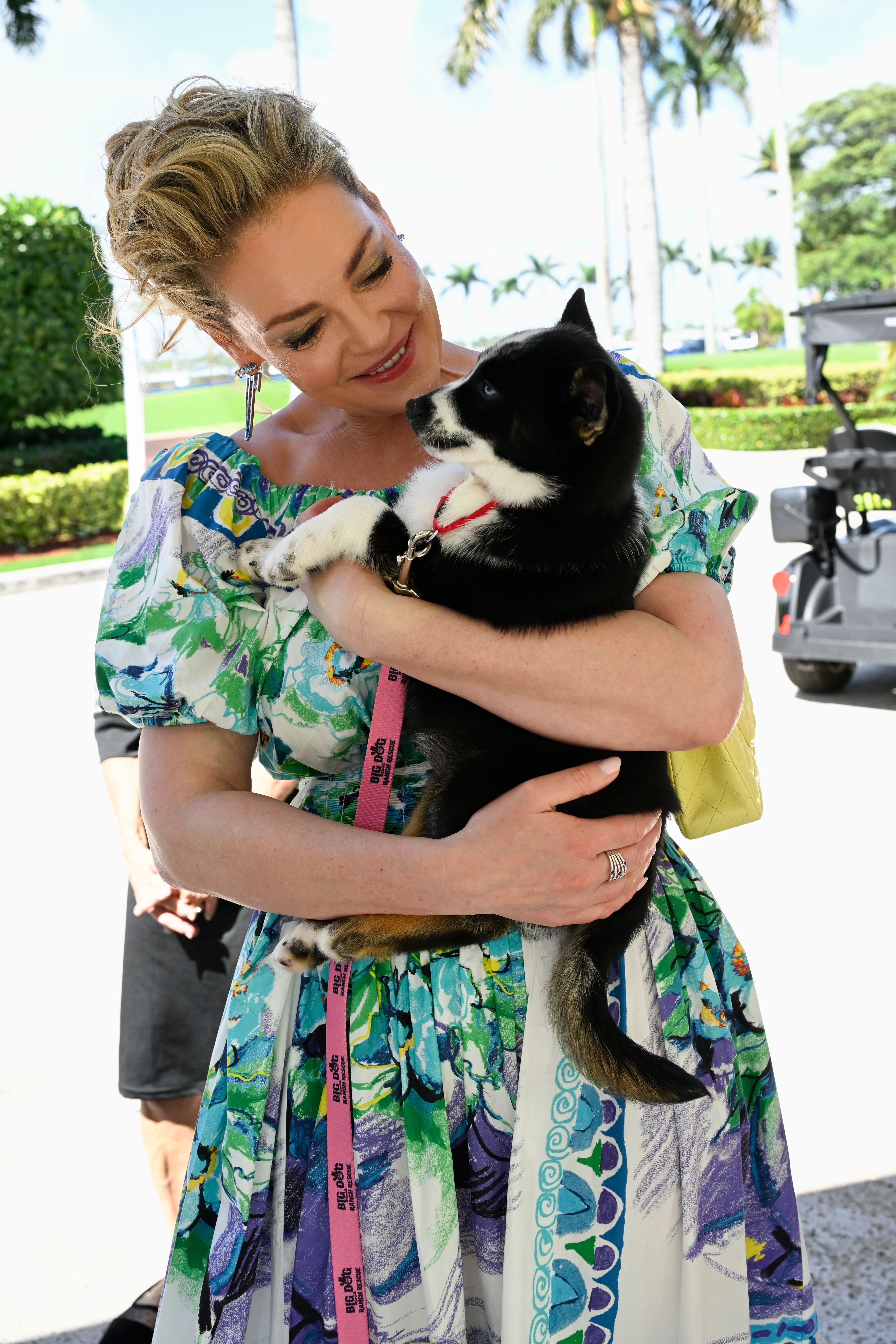 Katherine Heigl attended the Big Dog Ranch Rescue’s fundraiser, held at Donald Trump’s Mar-a-Lago