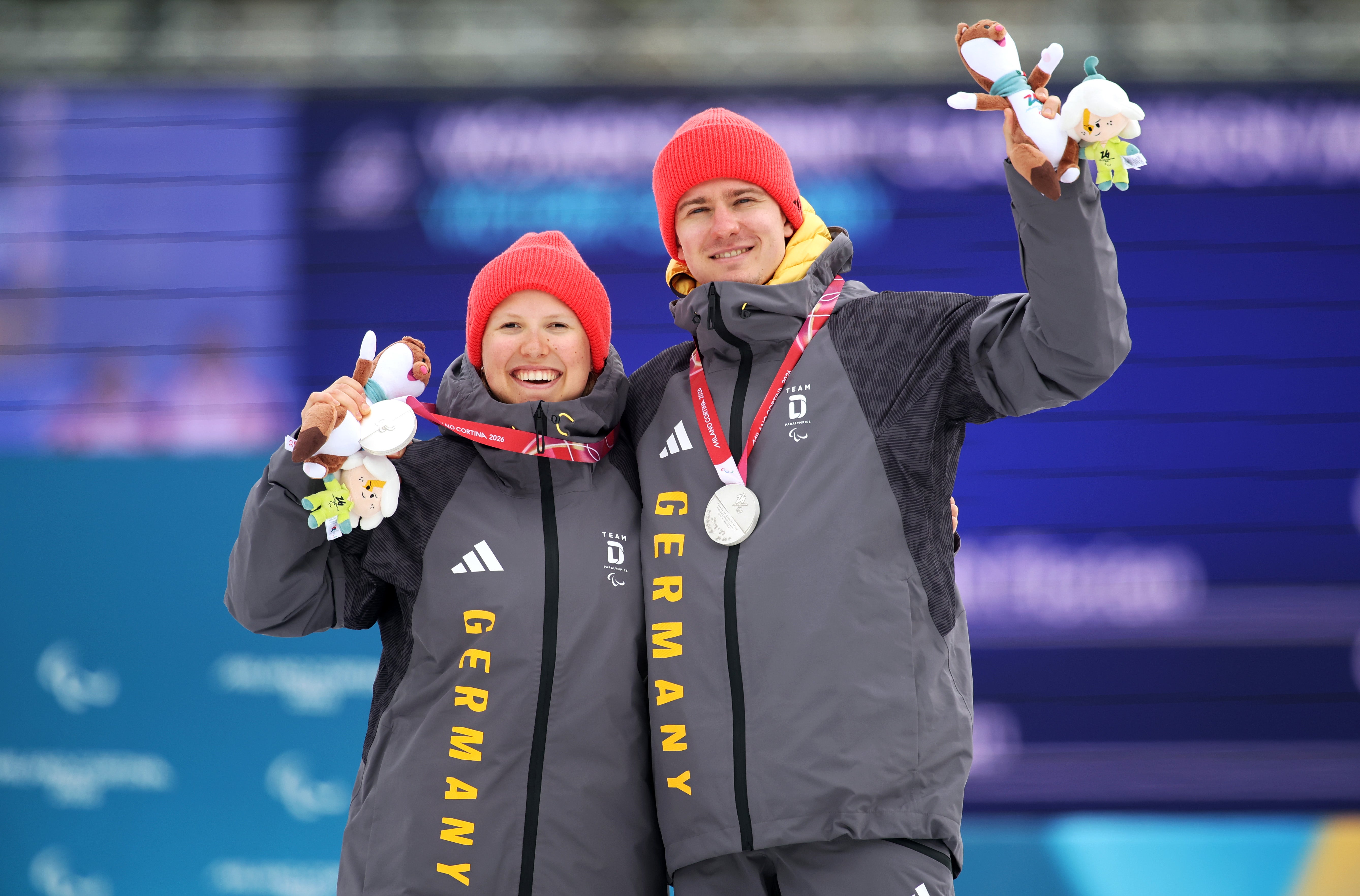 Kazmaier (left) and Baumann (right) made a clear statement