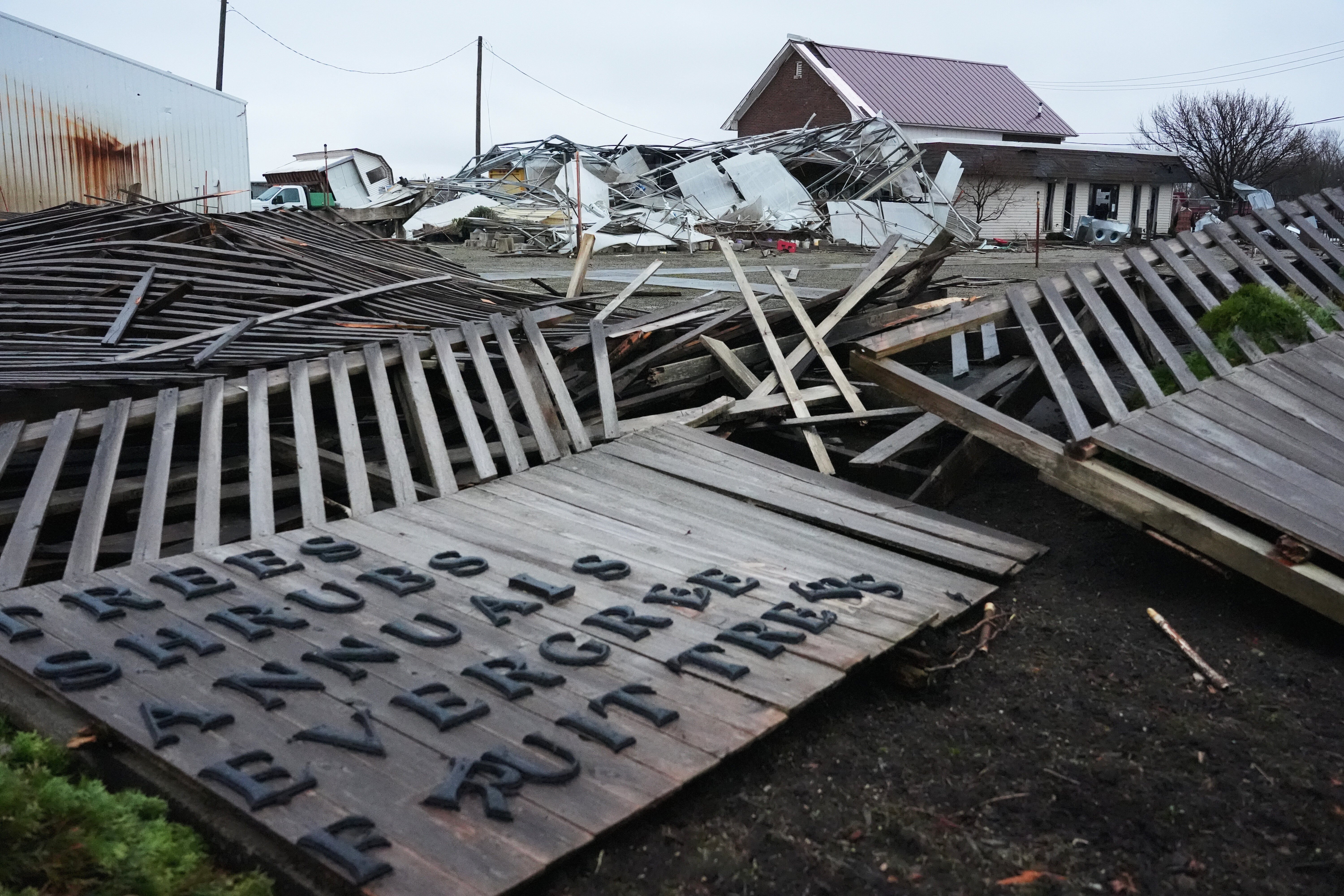 Photos show tornado damage after powerful storms hit Illinois and ...
