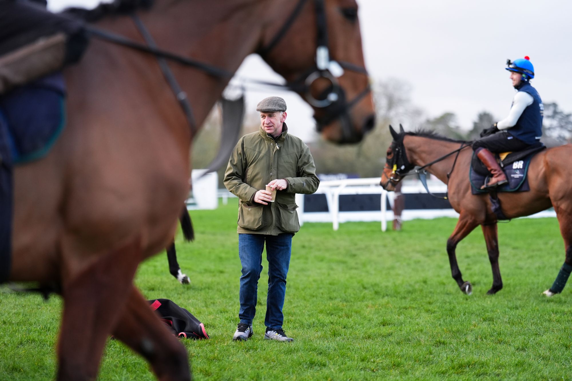 Henry de Bromhead was out early
