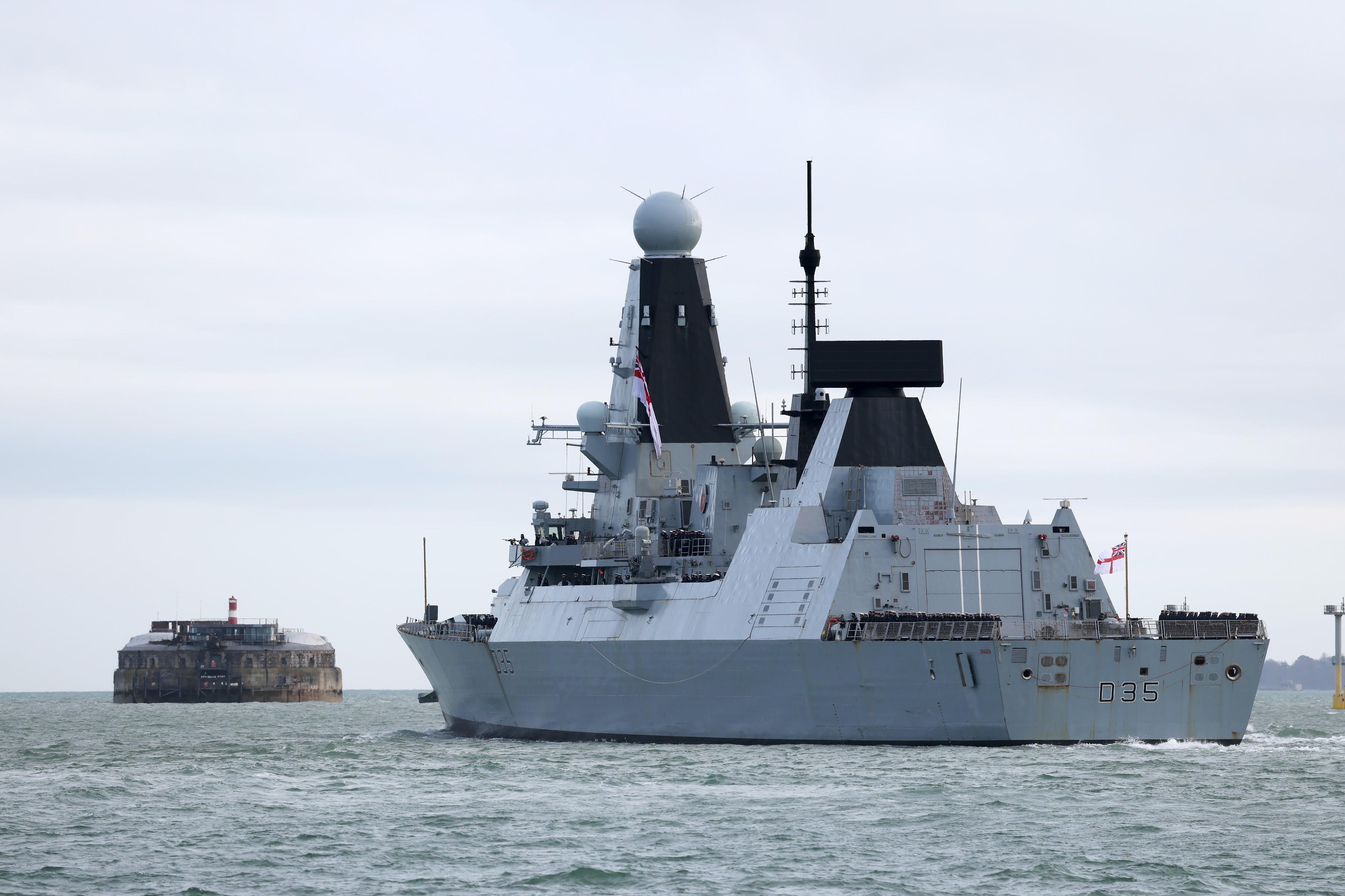 The UK has six Type 45 destroyers