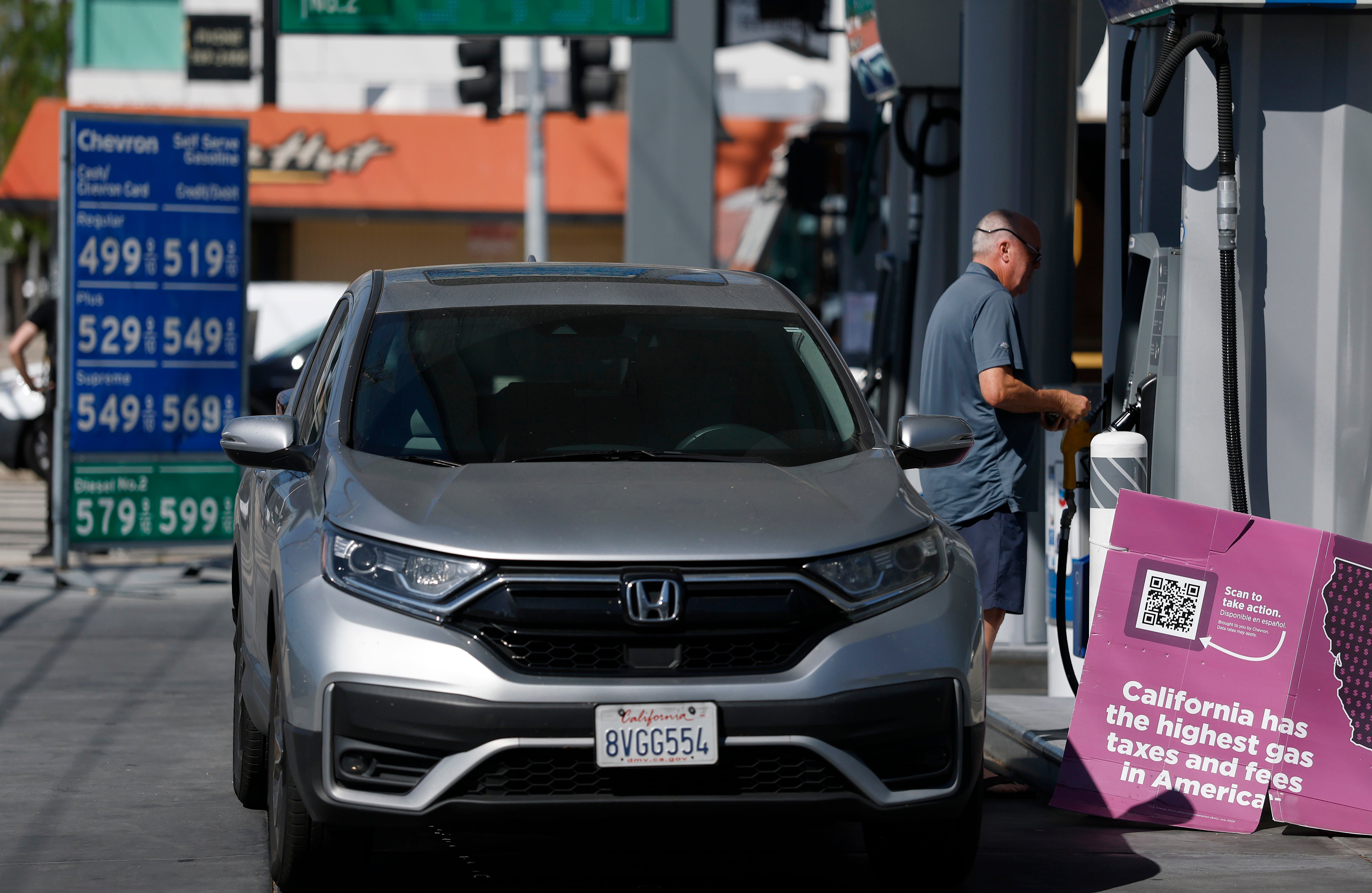 The national average price for a gallon of gas was $3.59 on Thursday, up 34 cents from last week, according to AAA