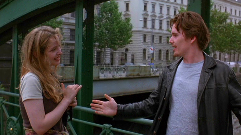 Celine and Jesse spend hours walking around Vienna in ‘Before Sunrise’