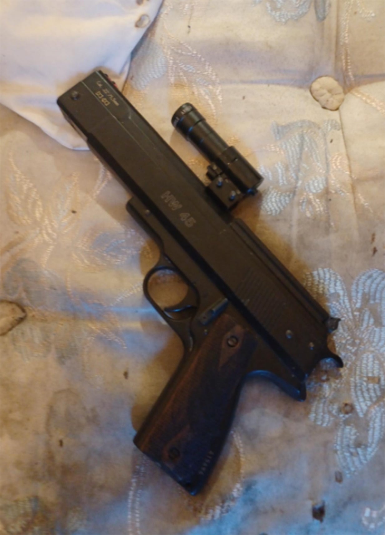 Guns were among the items seized