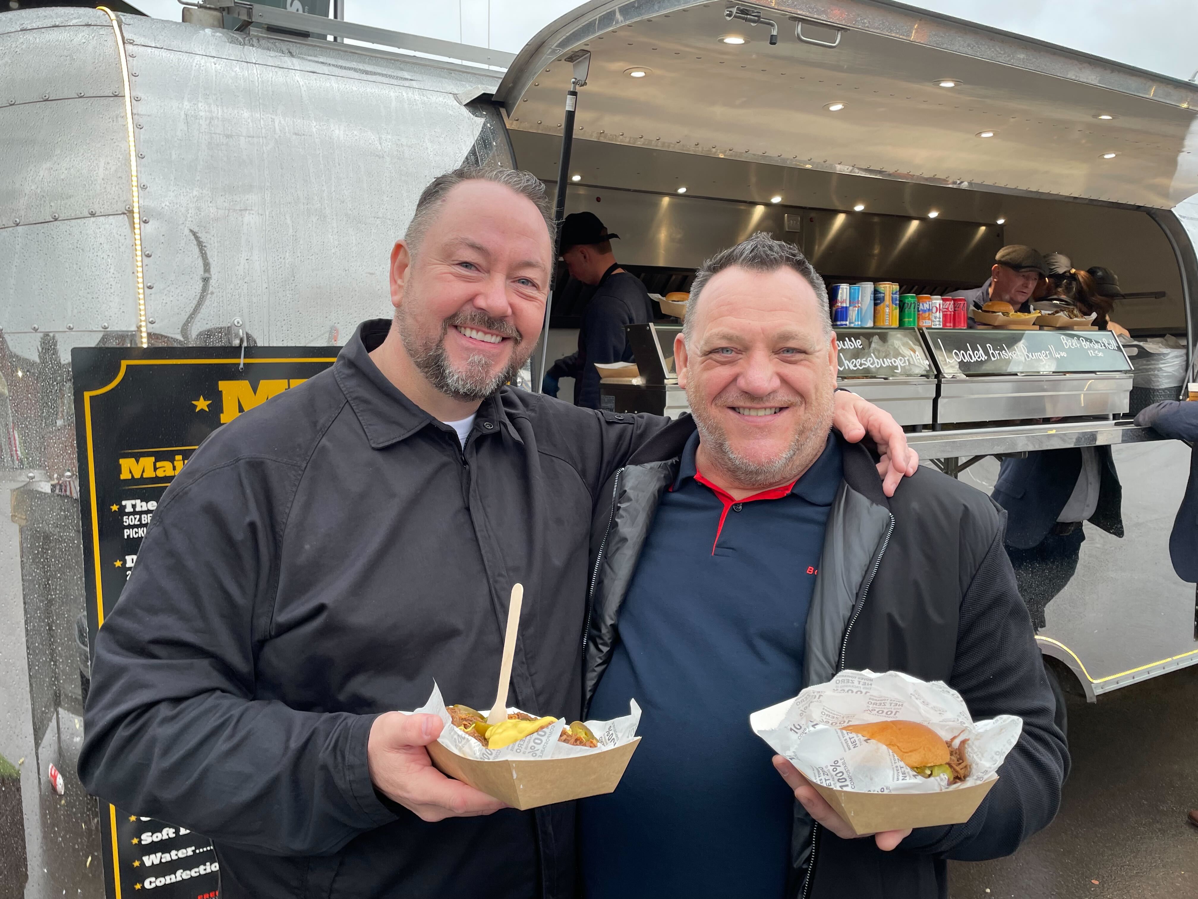 Karl Rough and Darren Price on Best Friend Keep on St. Patrick's Day