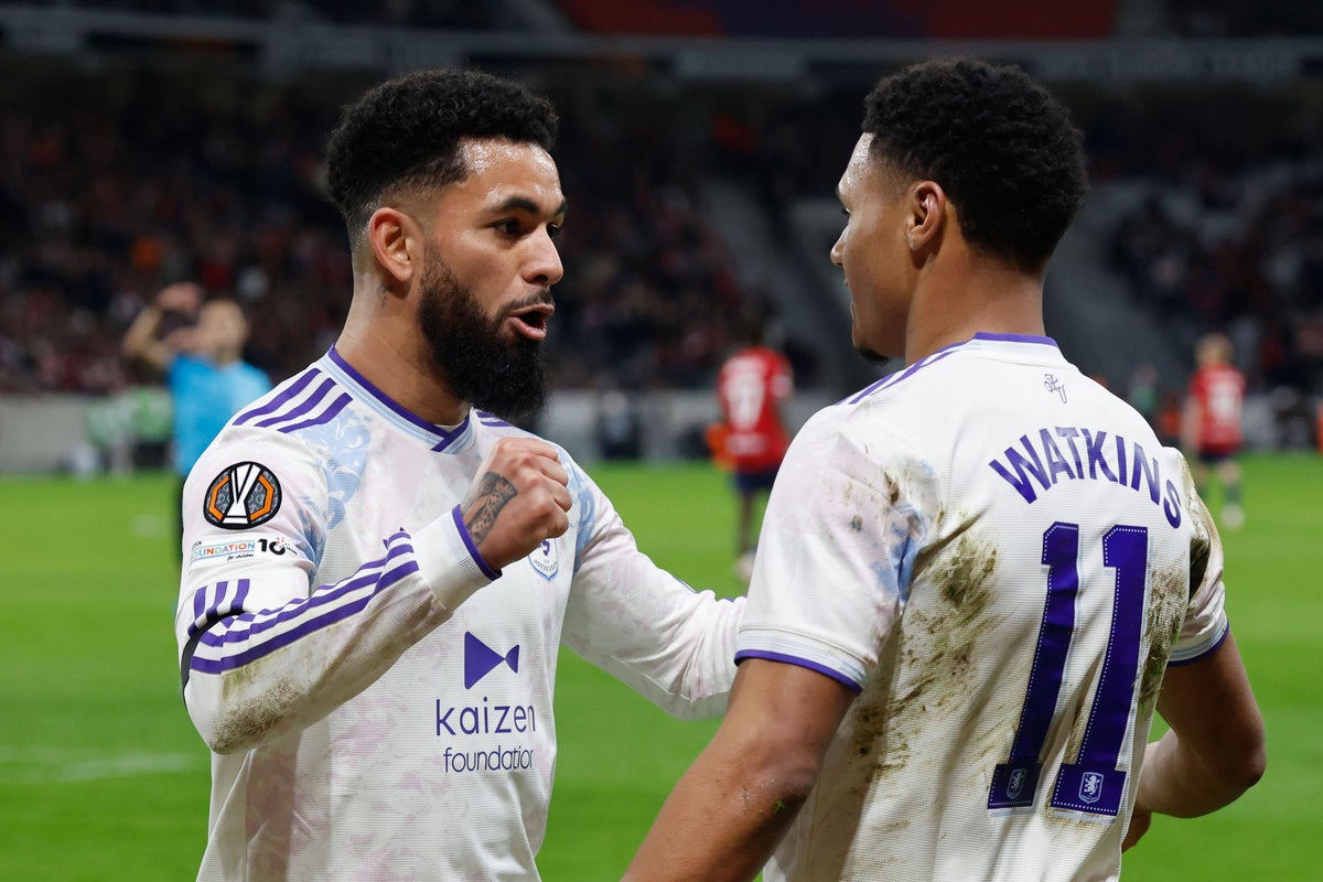 Ollie Watkins header gives Aston Villa advantage over Lille in Europa League tie