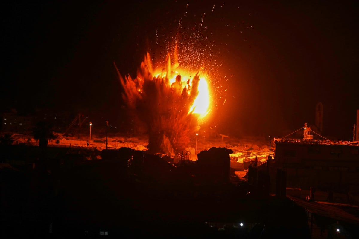 Israeli strikes kill 12 in Gaza, including children and pregnant woman, hospital officials say