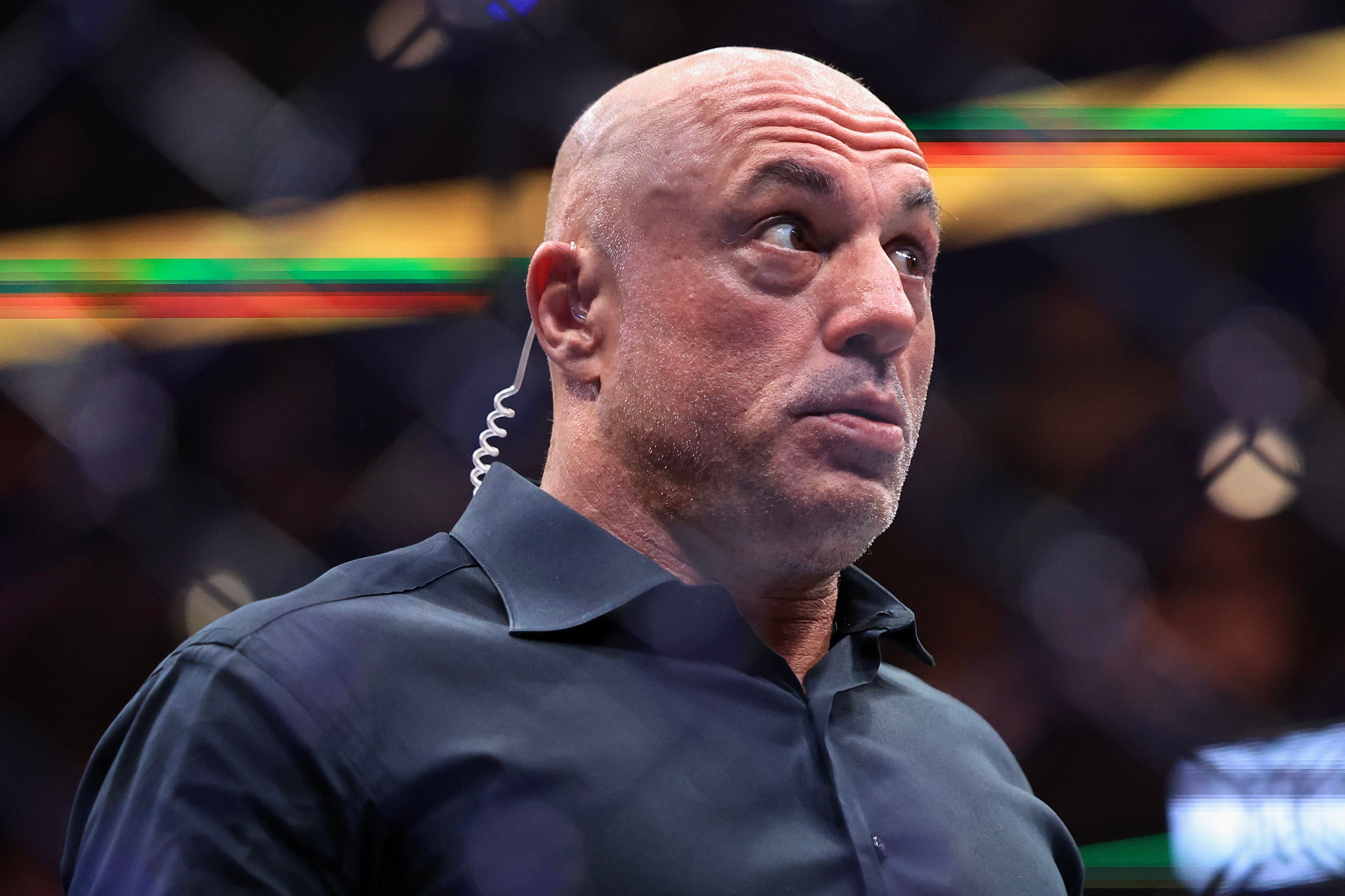 Podcaster Joe Rogan, who has attended UFC fights alongside President Donald Trump, has said it’s ‘weird’ to hold the mixed martial arts fight at the White House amid the Iran war